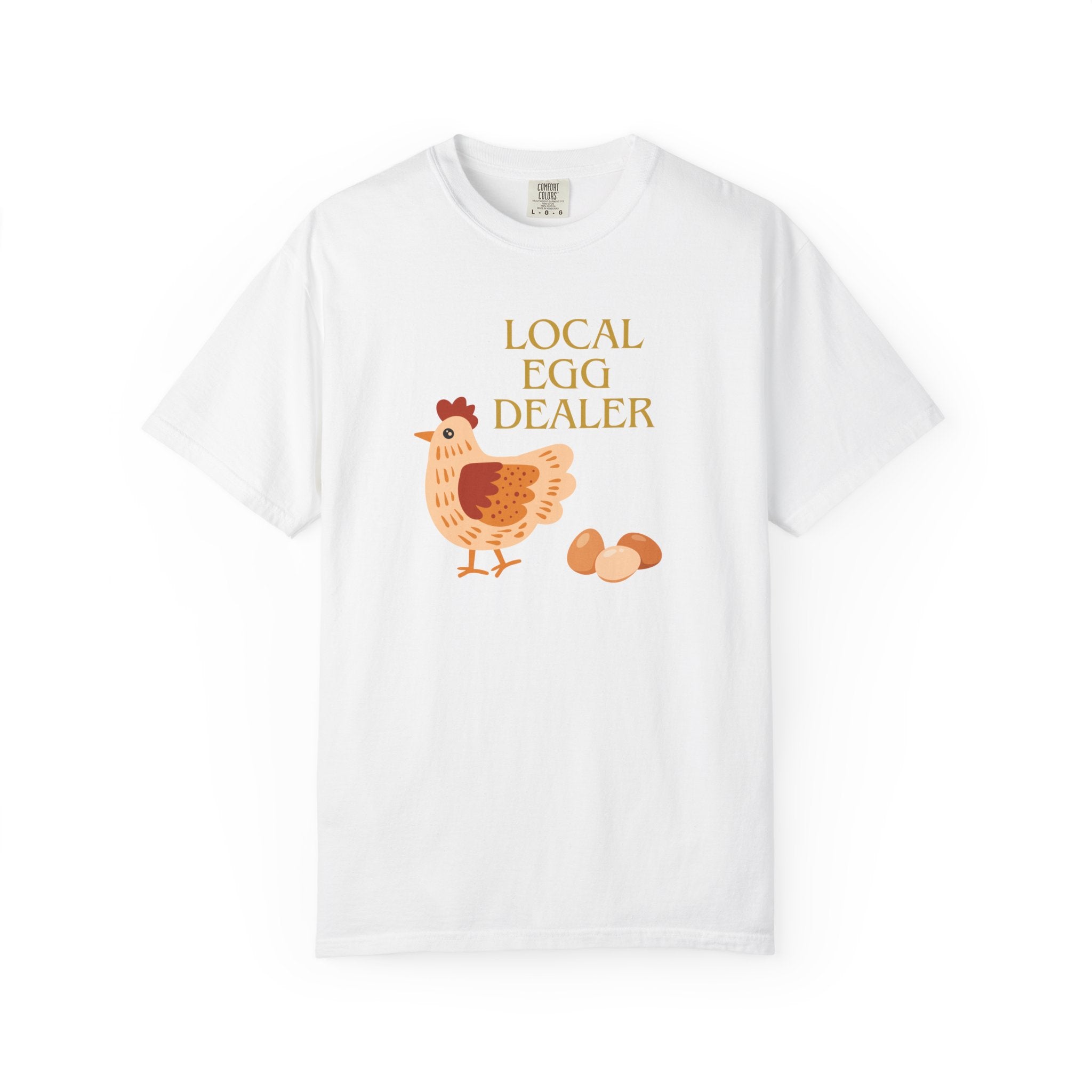 Homestead Women's T-Shirt - Local Egg Dealer | T-Shirt by atgodanddesigns