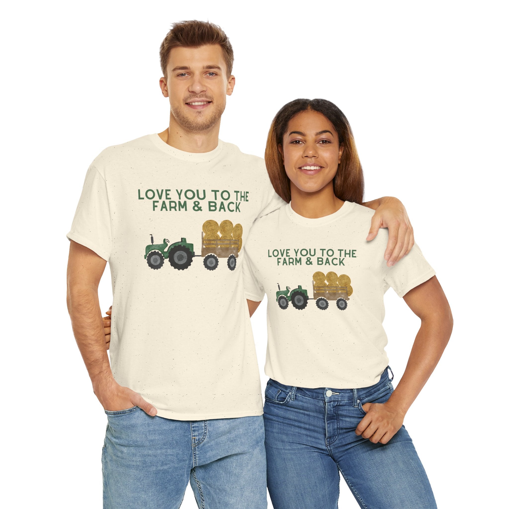 Homestead Women's T-Shirt - Love you to the farm & back | T-Shirt by atgodanddesigns