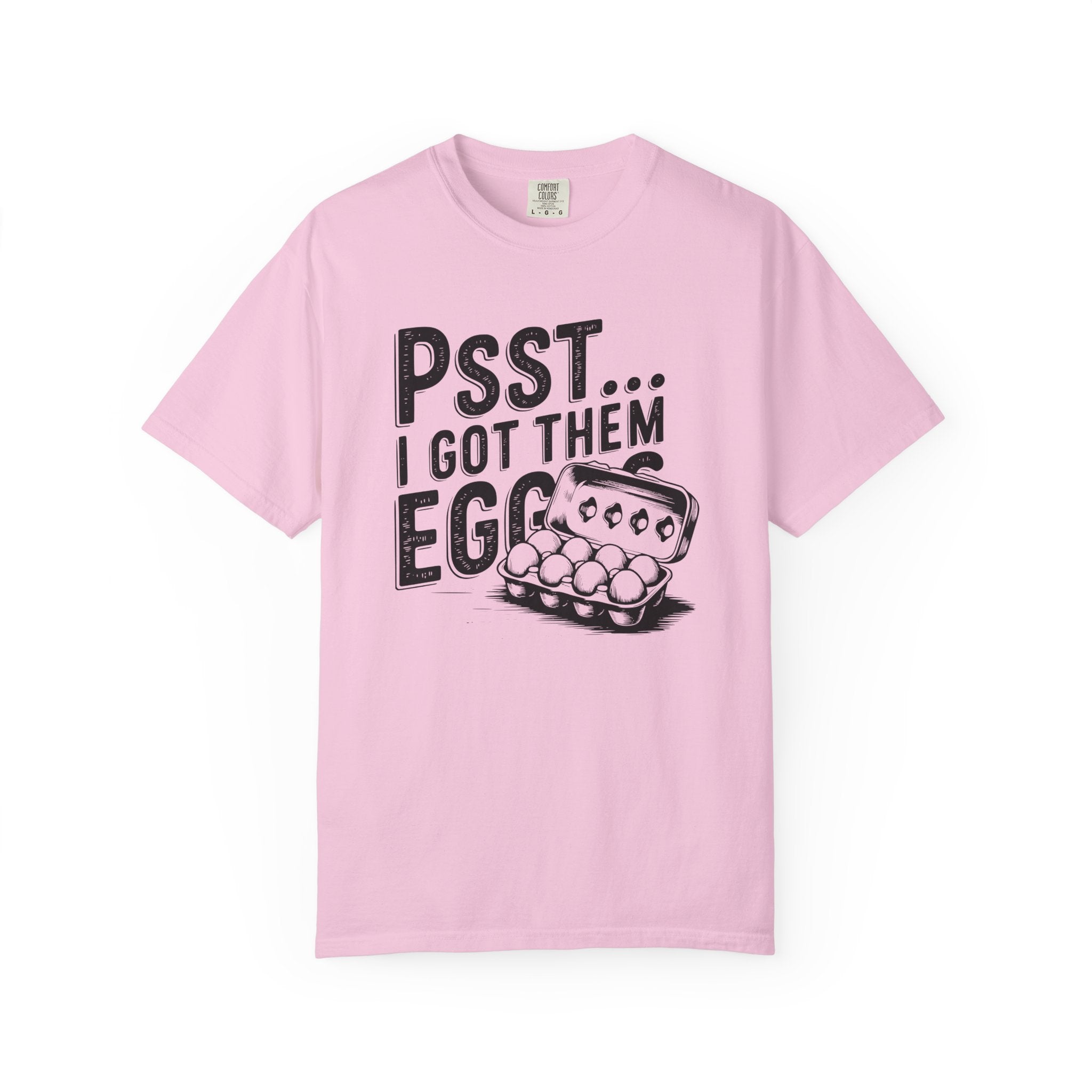 Homestead Women's T-Shirt - Psst...I Got Them Eggs | T-Shirt by atgodanddesigns