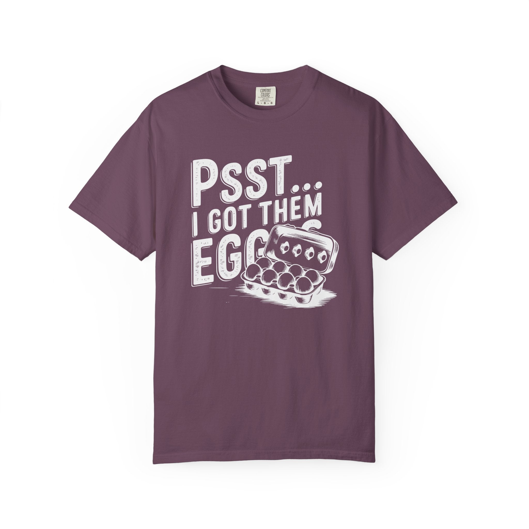 Homestead Women's T-Shirt - Psst...I Got Them Eggs | T-Shirt by atgodanddesigns