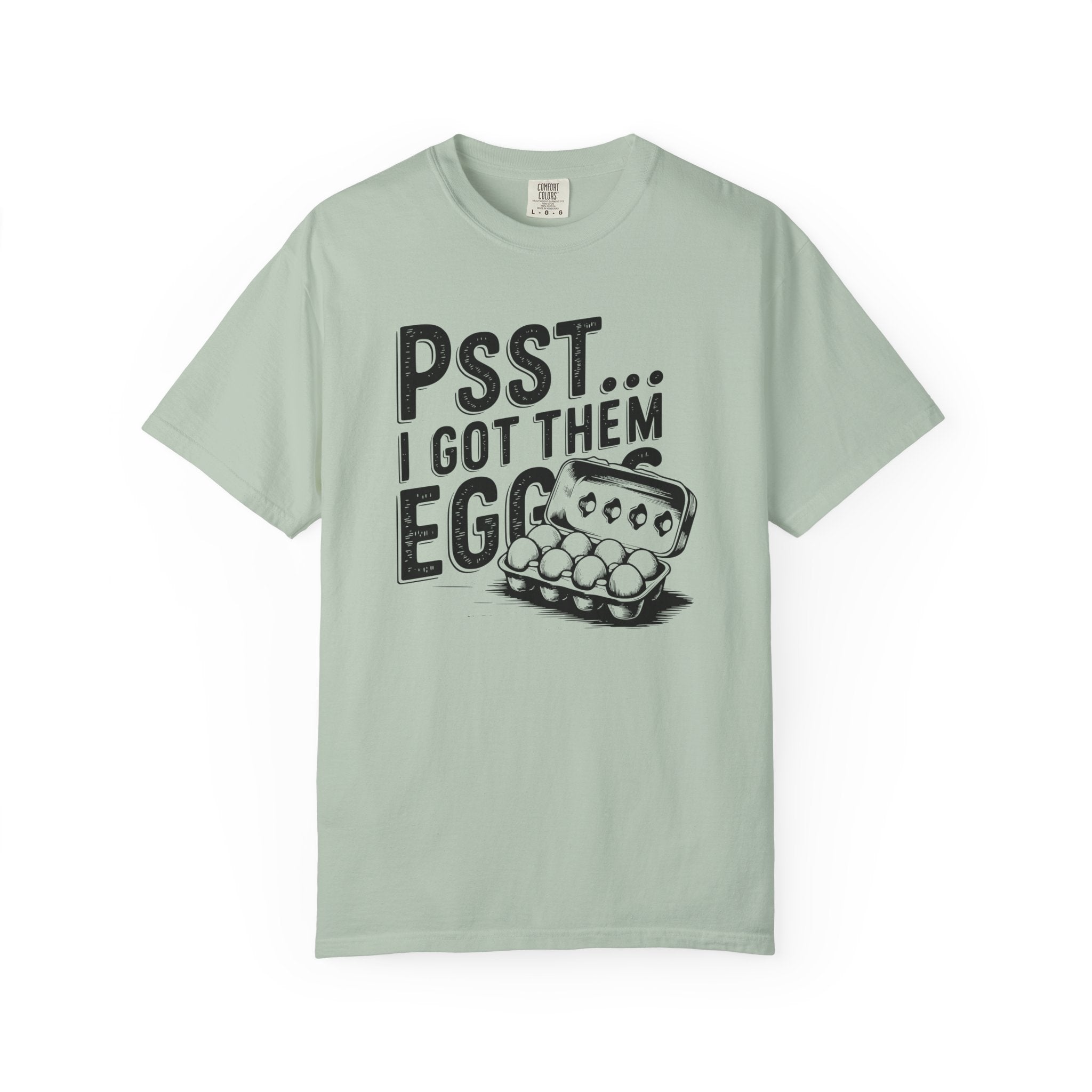 Homestead Women's T-Shirt - Psst...I Got Them Eggs | T-Shirt by atgodanddesigns