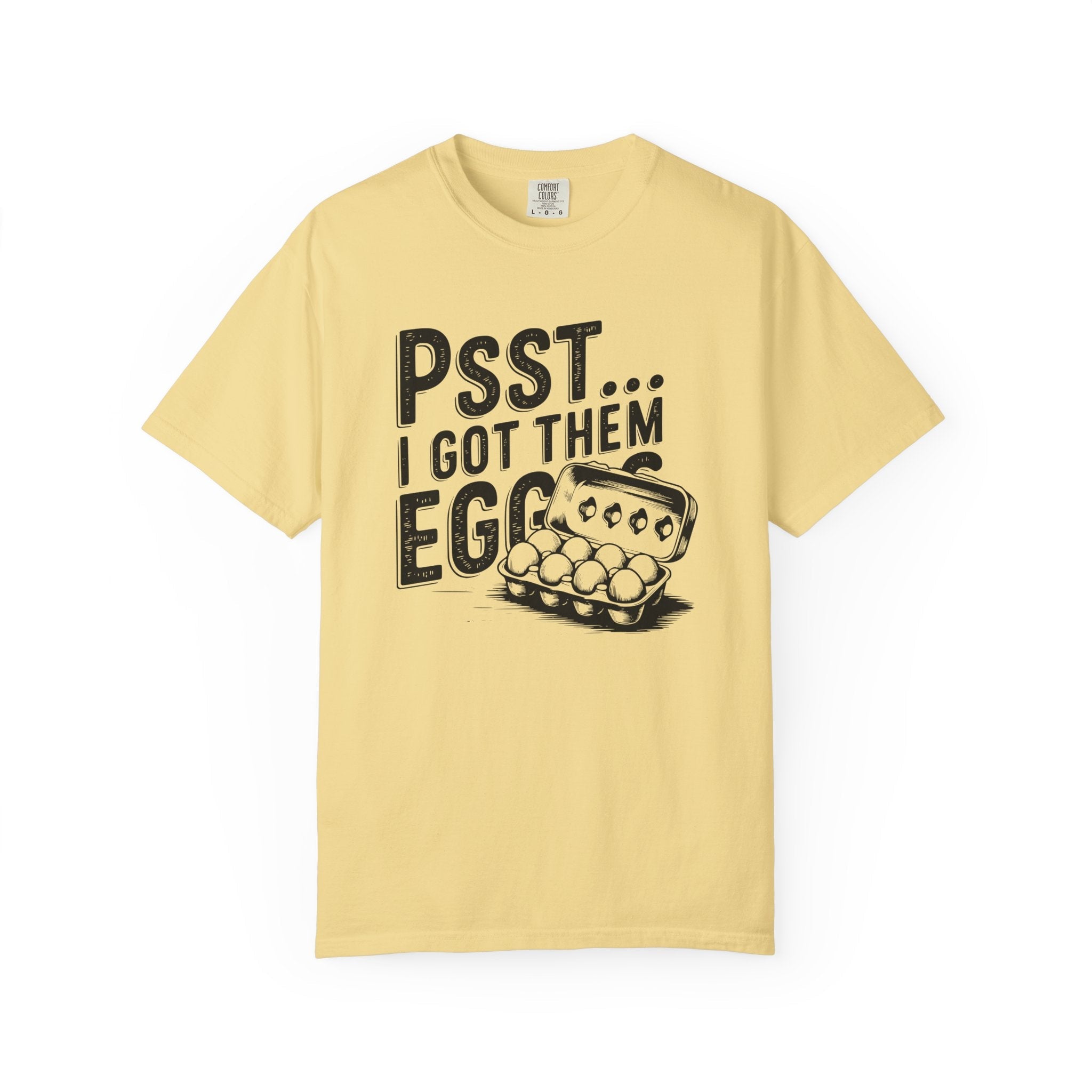 Homestead Women's T-Shirt - Psst...I Got Them Eggs | T-Shirt by atgodanddesigns