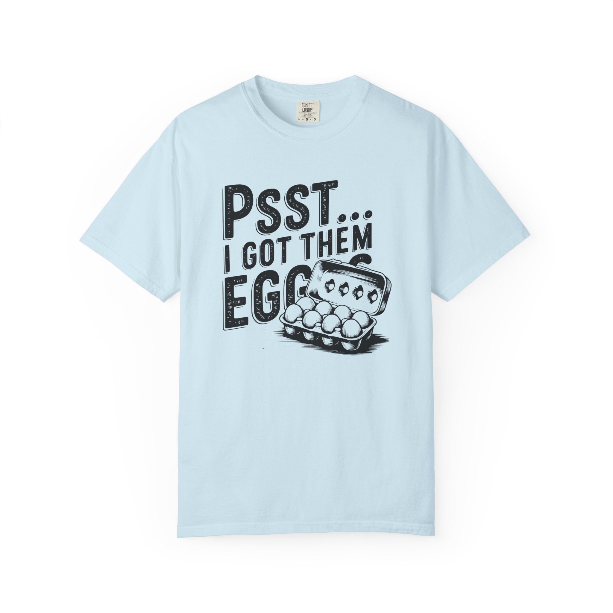 Homestead Women's T-Shirt - Psst...I Got Them Eggs | T-Shirt by atgodanddesigns