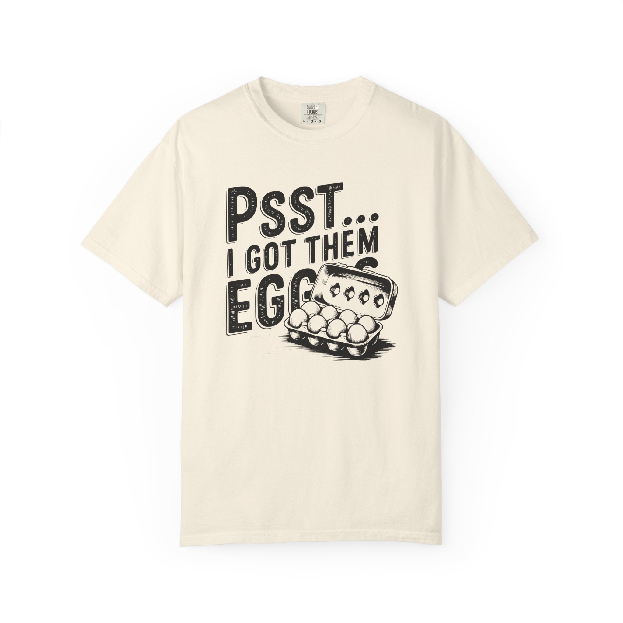 Homestead Women's T-Shirt - Psst...I Got Them Eggs | T-Shirt by atgodanddesigns