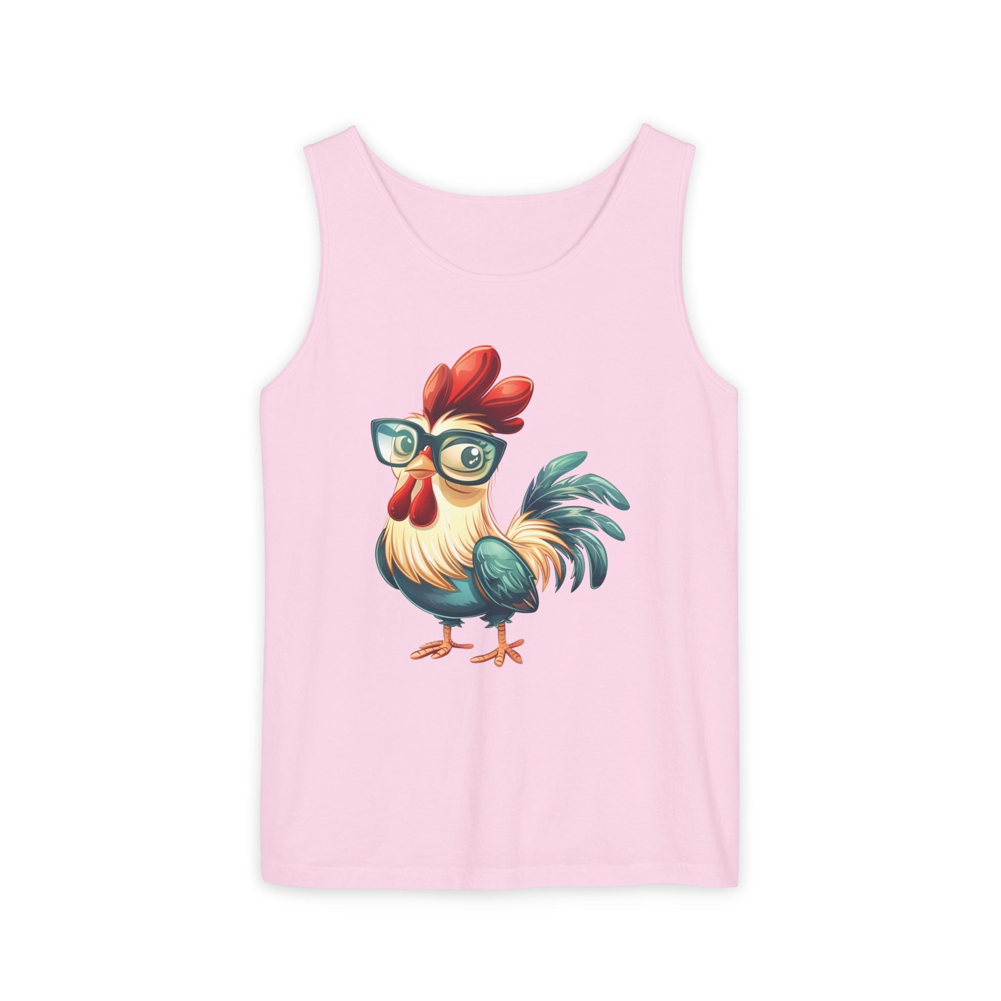 Homestead Women's Tank - Chicken With Glasses | Tank Top by atgodanddesigns