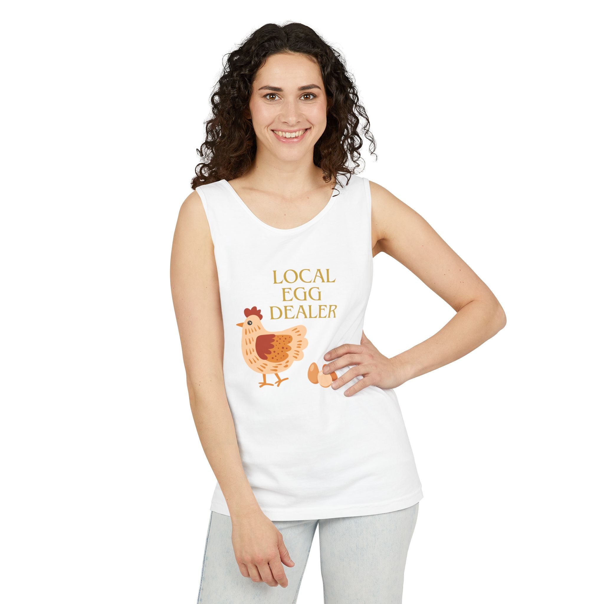 Homestead Women's Tank - Local Egg Dealer | Tank Top by atgodanddesigns