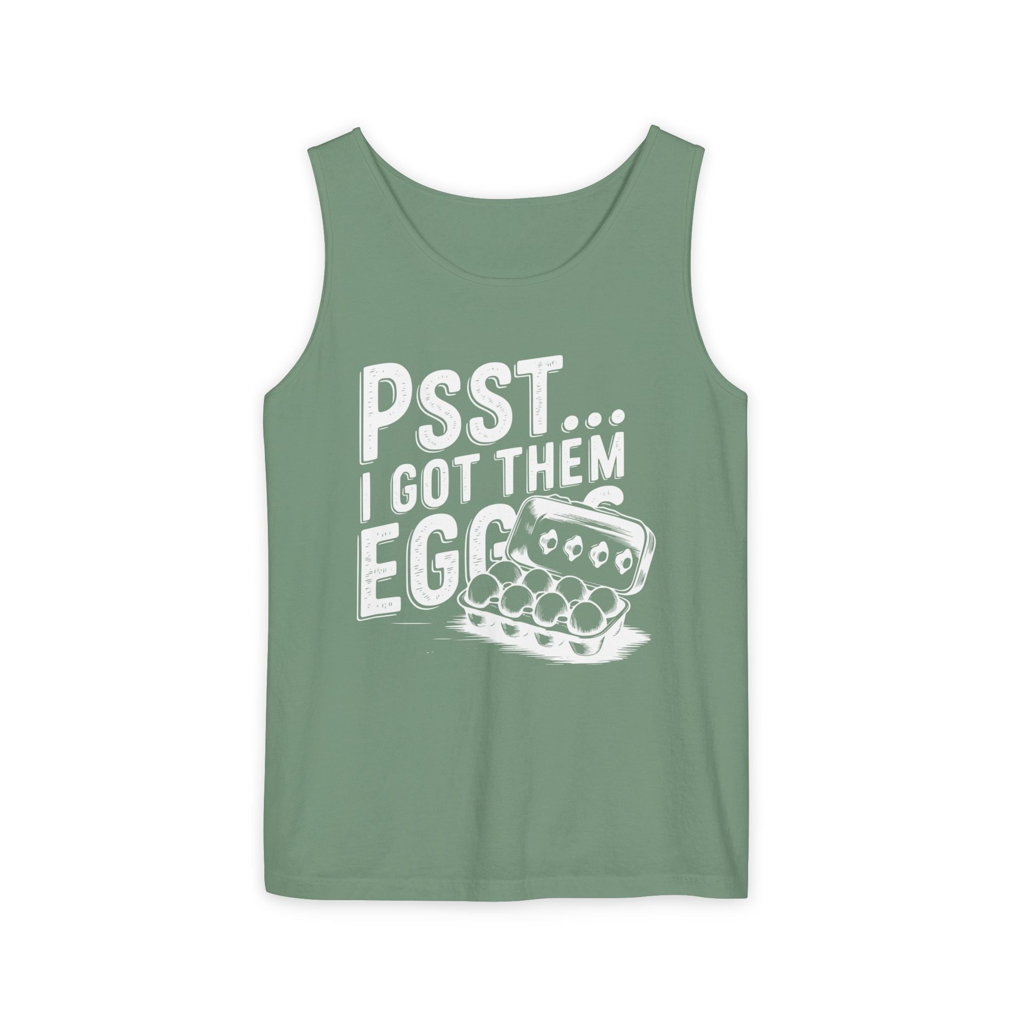 Homestead Women's Tank - Psst...I Got Them Eggs | Tank Top by atgodanddesigns