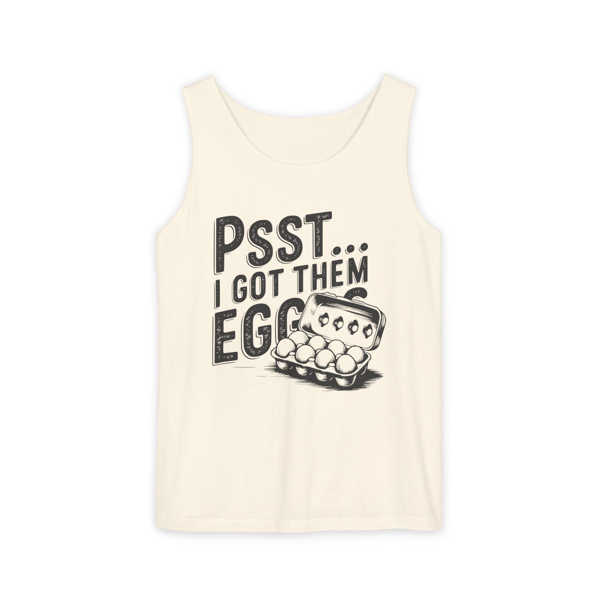 Homestead Women's Tank - Psst...I Got Them Eggs | Tank Top by atgodanddesigns