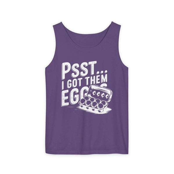 Homestead Women's Tank - Psst...I Got Them Eggs | Tank Top by atgodanddesigns
