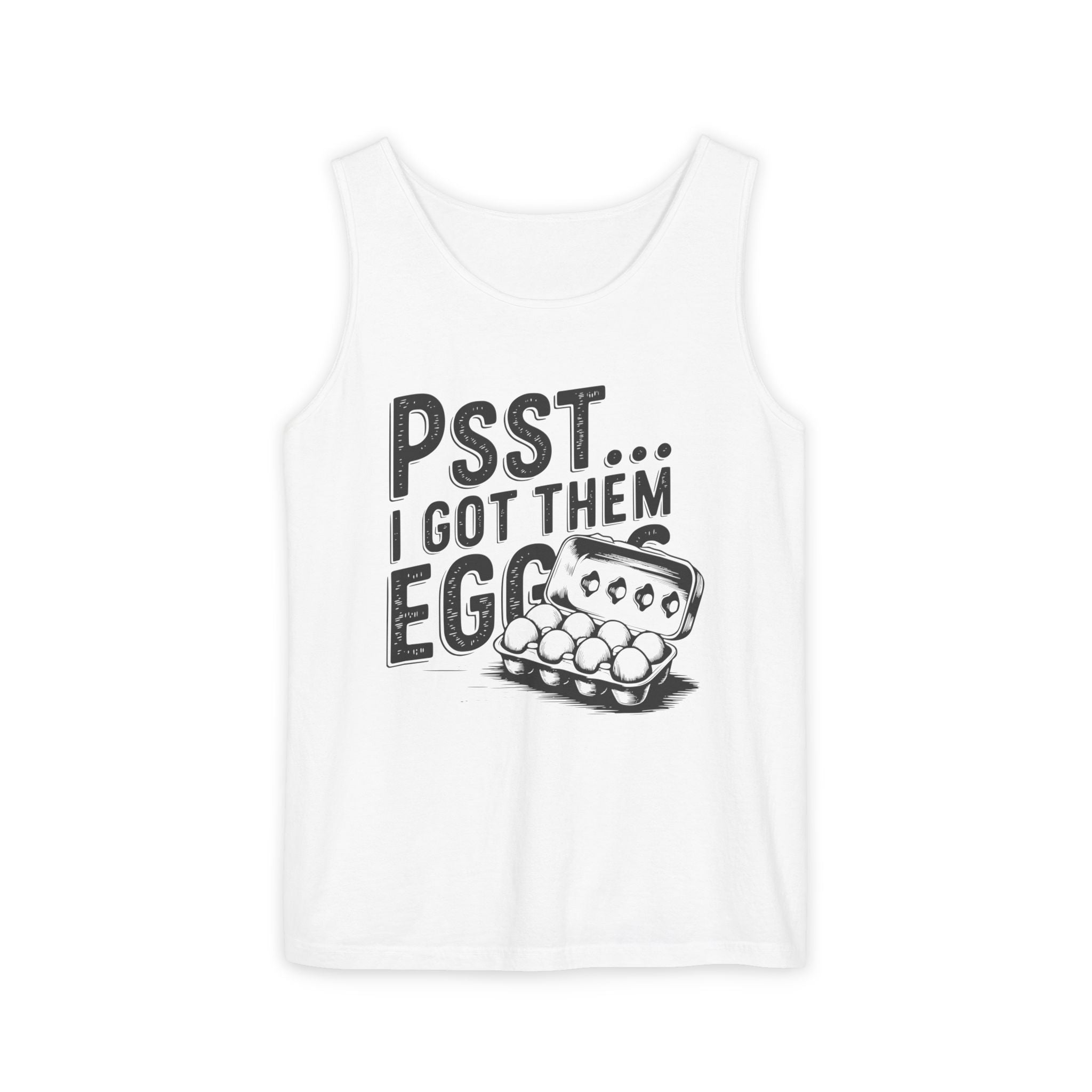 Homestead Women's Tank - Psst...I Got Them Eggs | Tank Top by atgodanddesigns