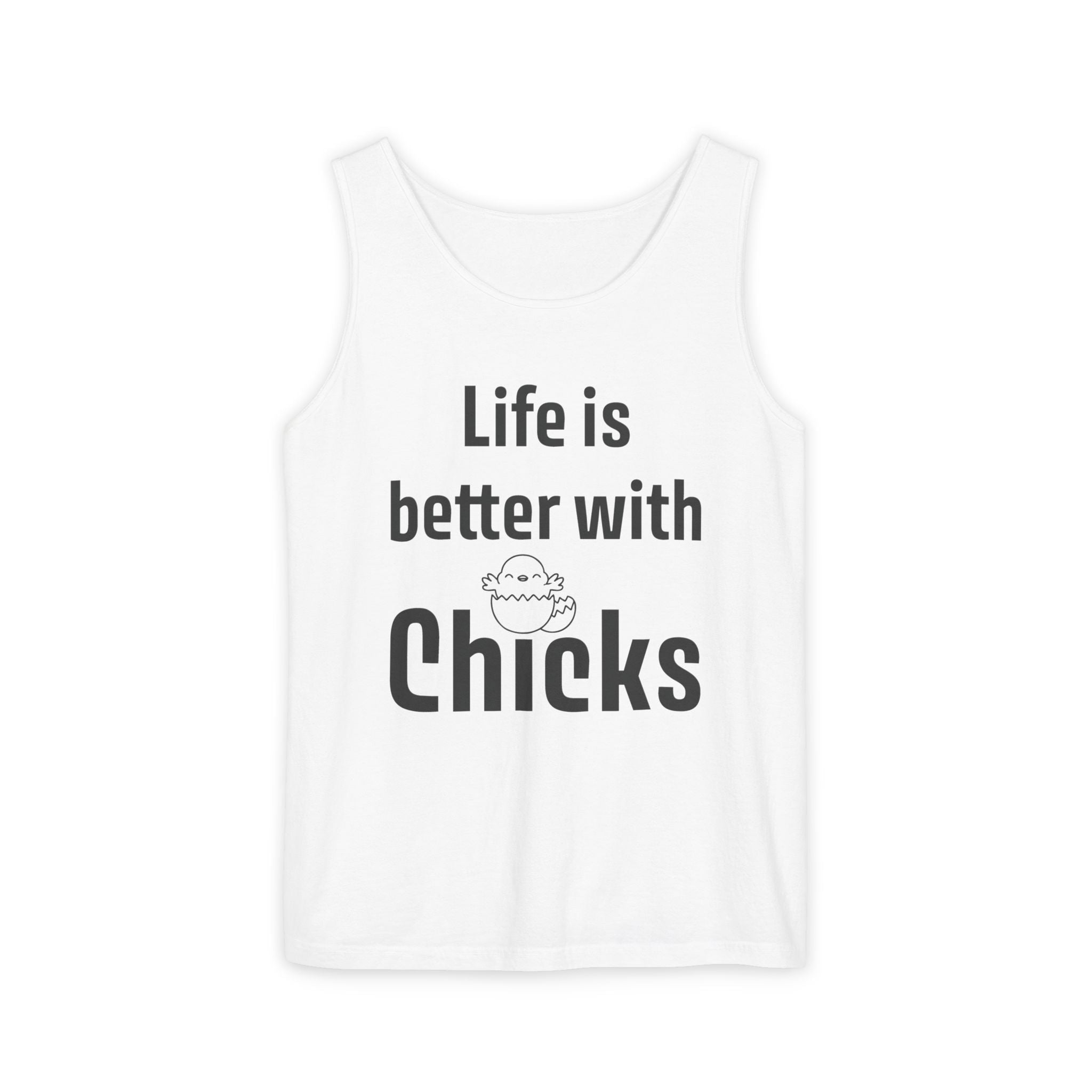Homestead Women's Tank Top - Life Is Better With Chicks | Tank Top by atgodanddesigns