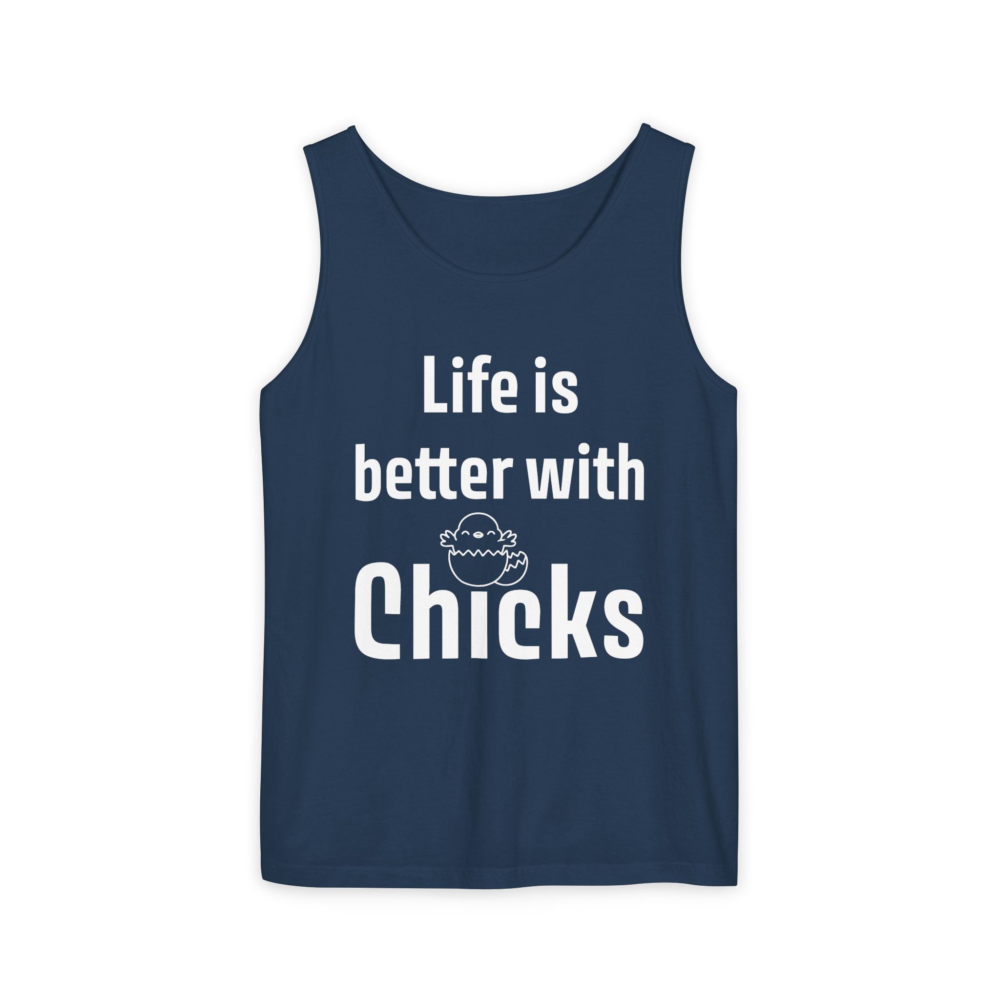 Homestead Women's Tank Top - Life Is Better With Chicks | Tank Top by atgodanddesigns