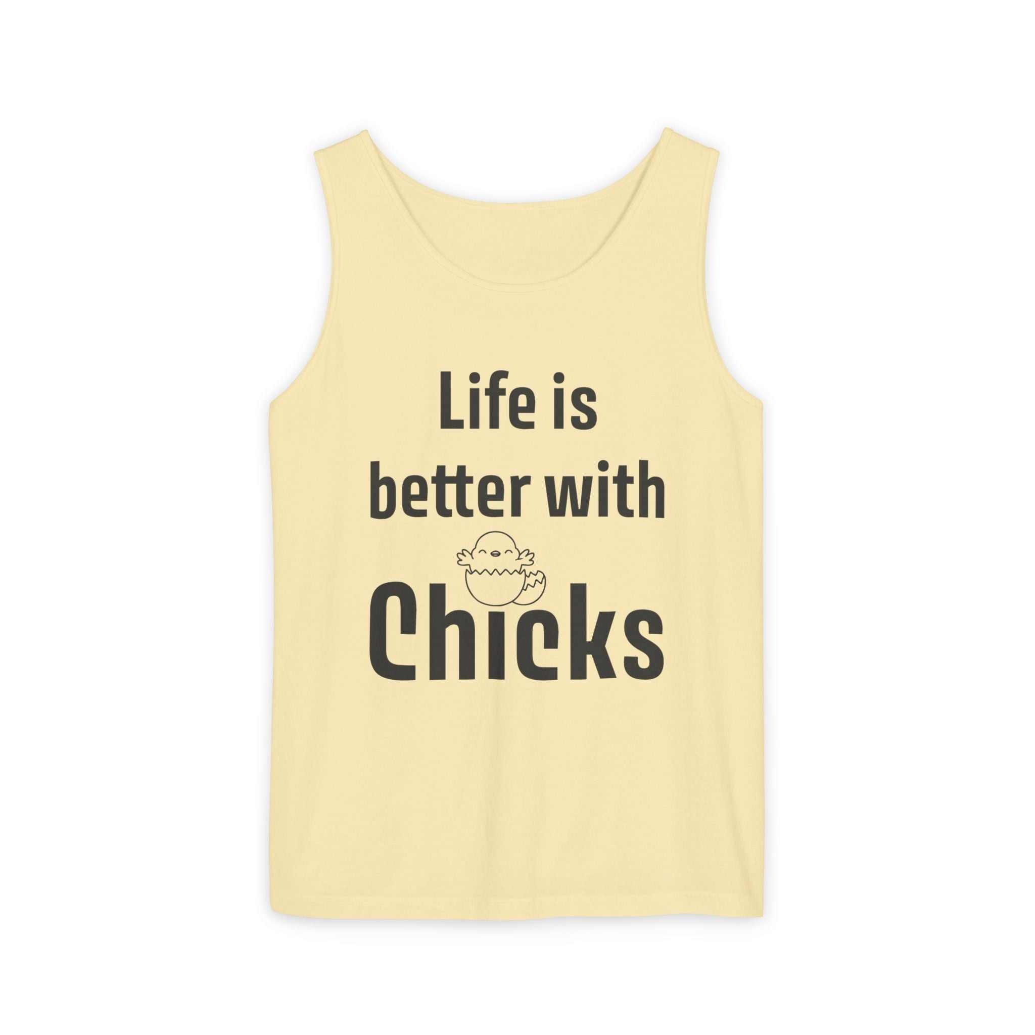 Homestead Women's Tank Top - Life Is Better With Chicks | Tank Top by atgodanddesigns