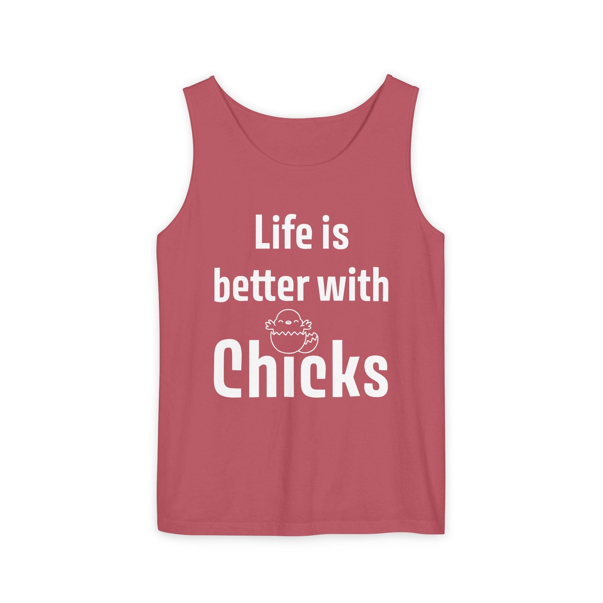 Homestead Women's Tank Top - Life Is Better With Chicks | Tank Top by atgodanddesigns