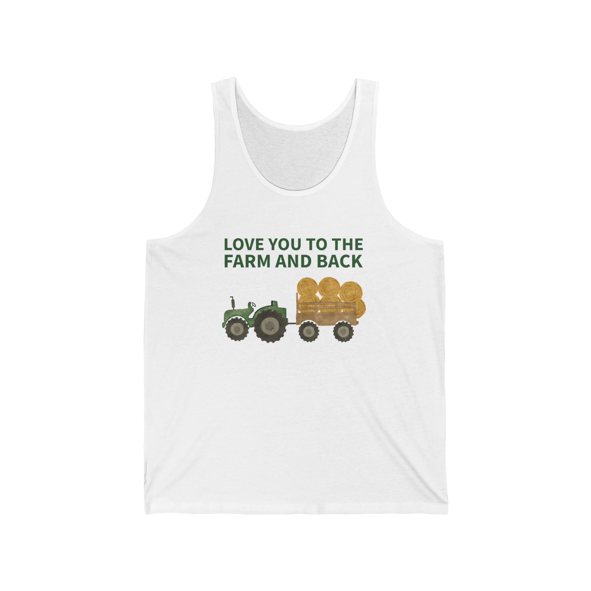 Homestead Women's Tank Top - Love You To The Farm And Back | Tank Top by atgodanddesigns