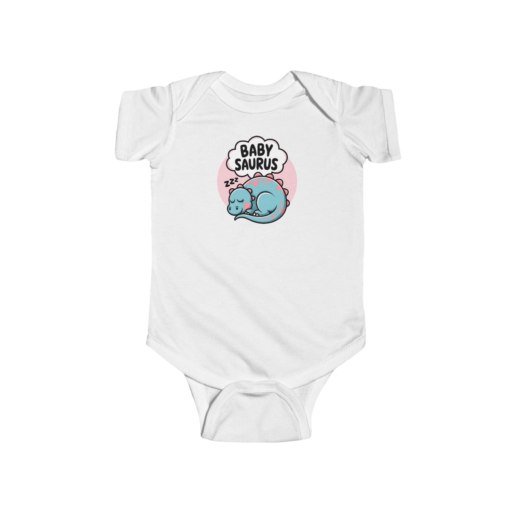 Infant Graphic Onesie - Baby Saurus | Kids clothes by atgodanddesigns