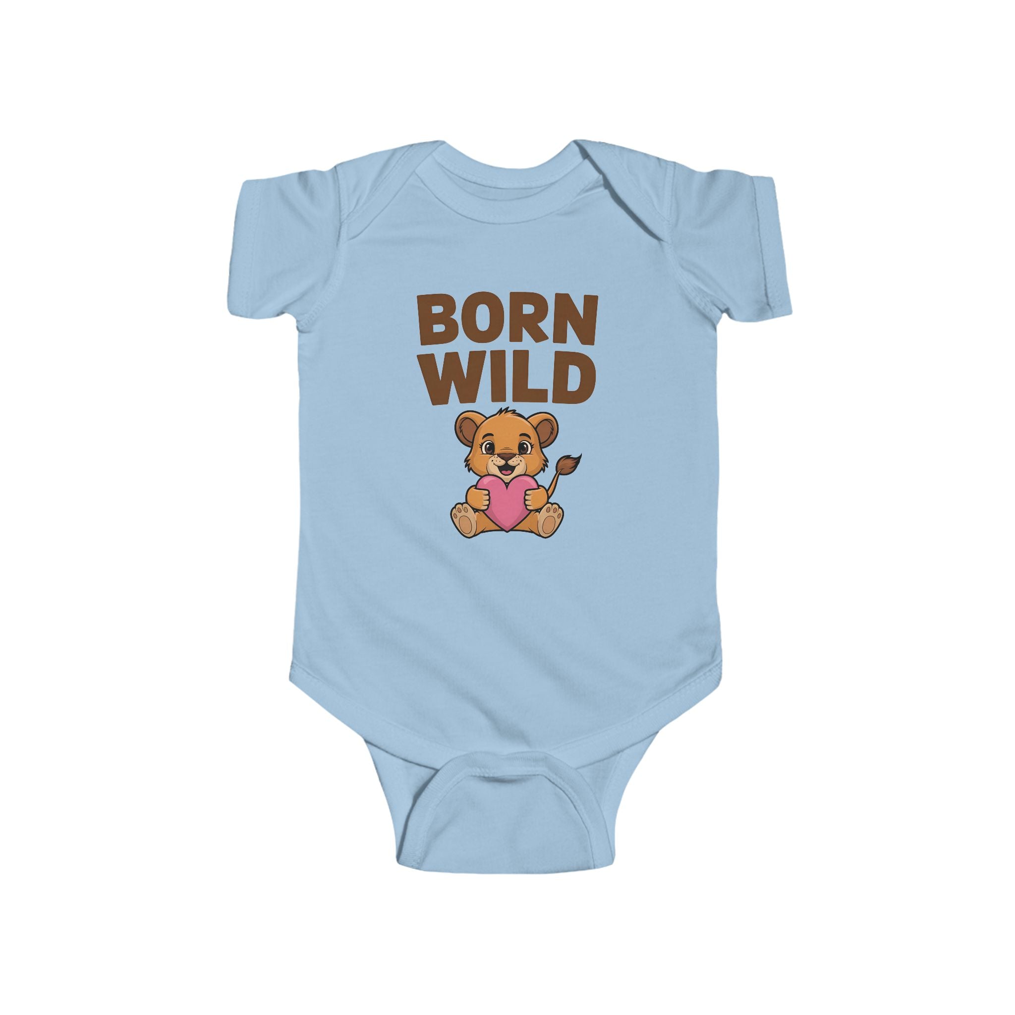 Infant Graphic Onesie - Born Wild | Kids clothes by atgodanddesigns