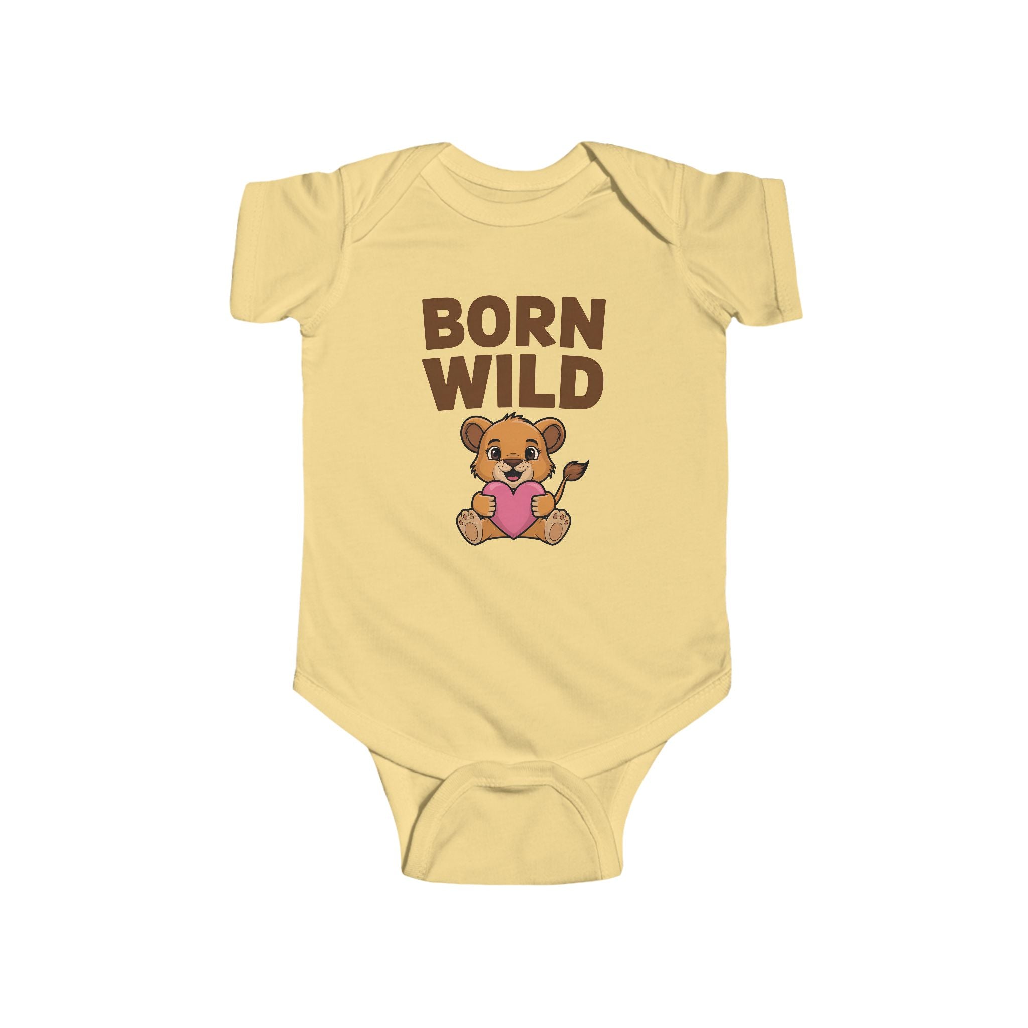 Infant Graphic Onesie - Born Wild | Kids clothes by atgodanddesigns