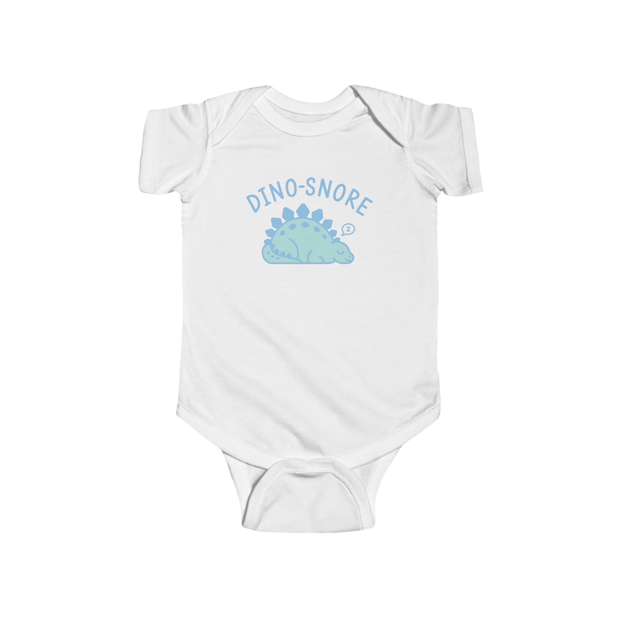 Infant Graphic Onesie - DINO - SNORE | Kids clothes by atgodanddesigns