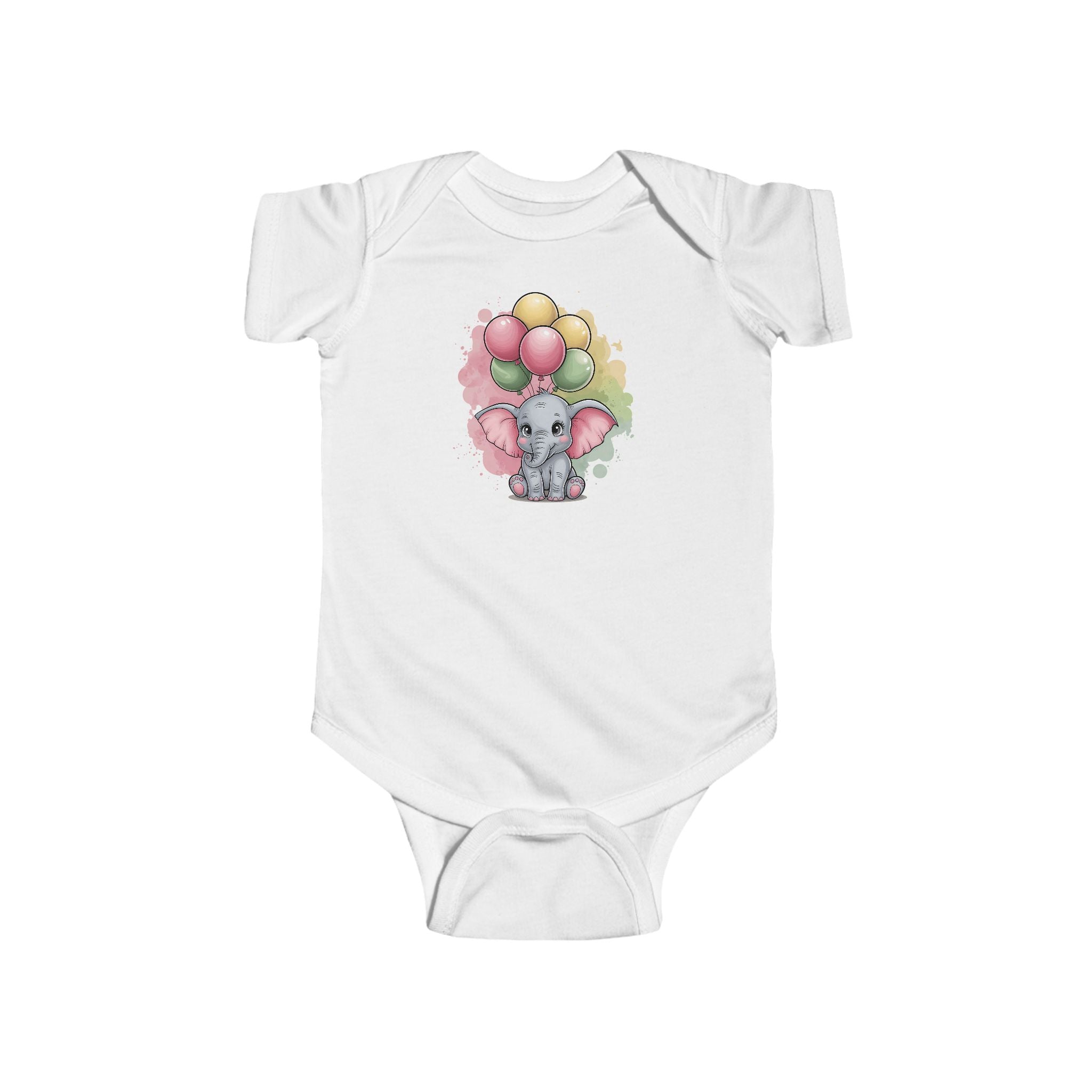 Infant Graphic Onesie - Elephant | Kids clothes by atgodanddesigns