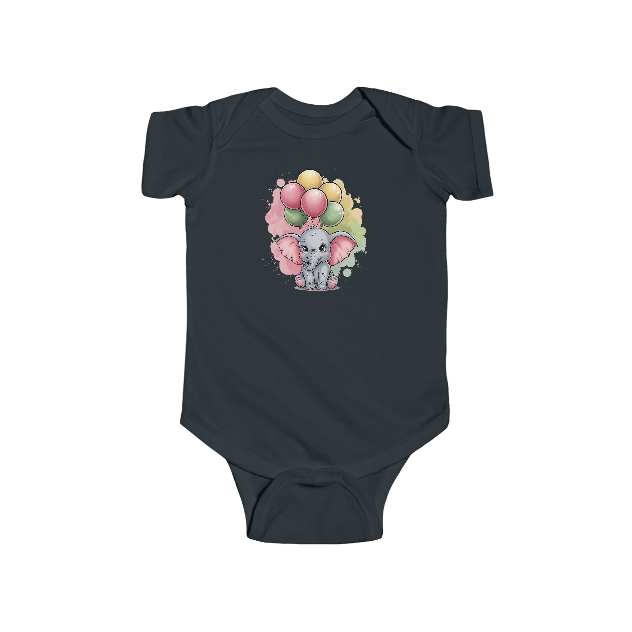 Infant Graphic Onesie - Elephant | Kids clothes by atgodanddesigns