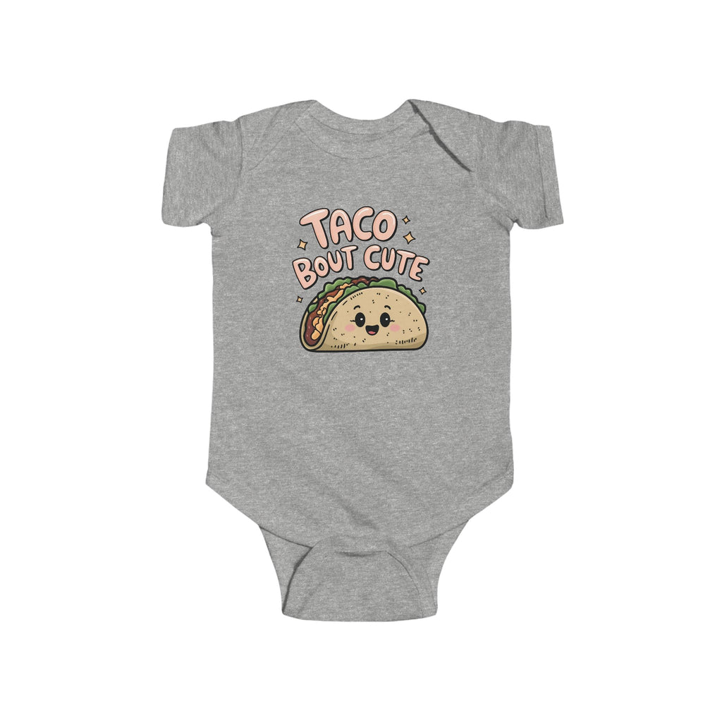 Infant Graphic Onesie - Taco Bout Cute | Kids clothes by atgodanddesigns