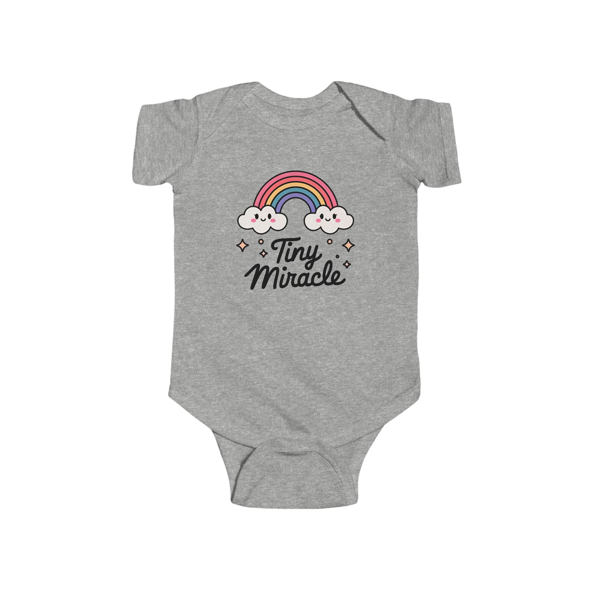 Infant Graphic Onesie - Tiny Miracle | Kids clothes by atgodanddesigns