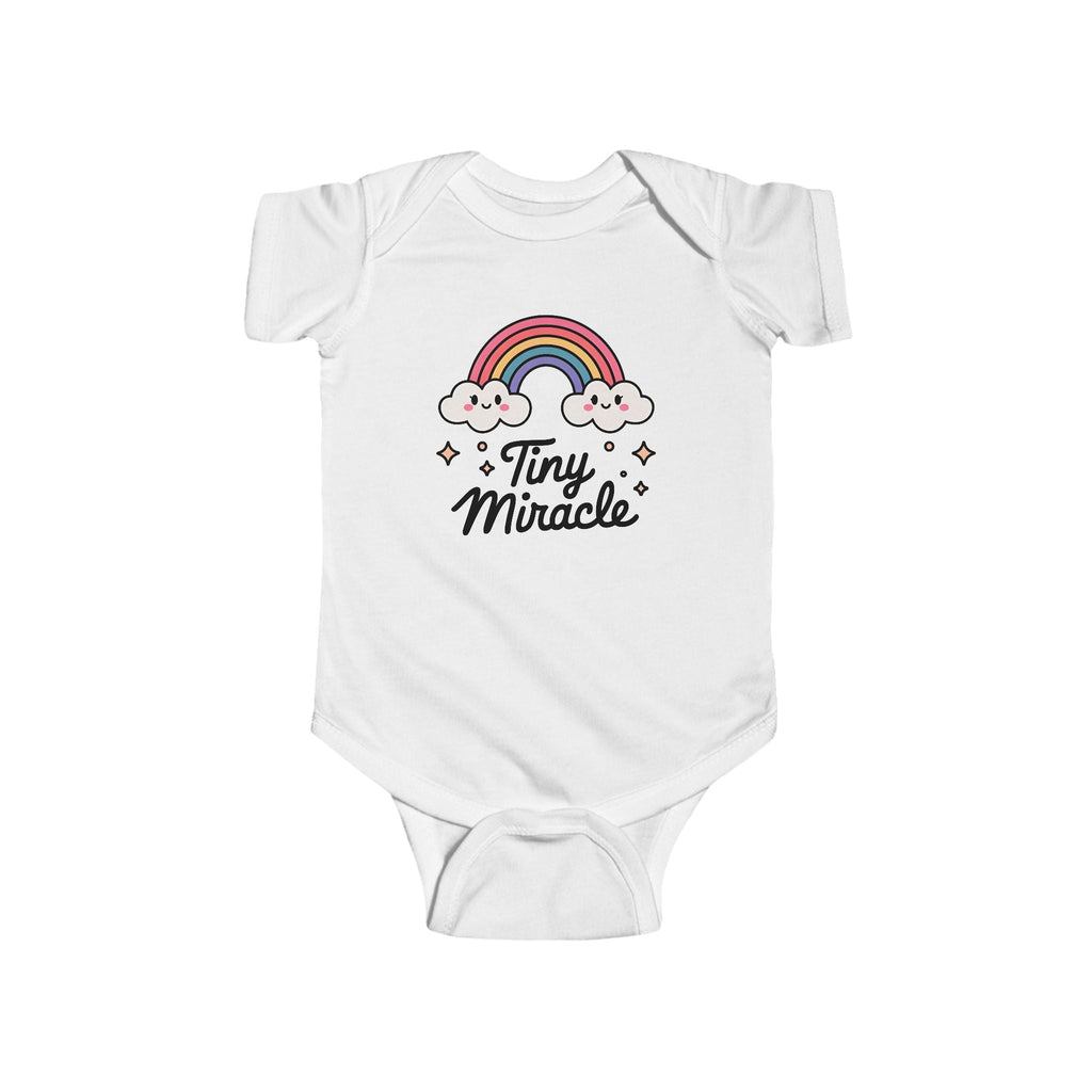 Infant Graphic Onesie - Tiny Miracle | Kids clothes by atgodanddesigns