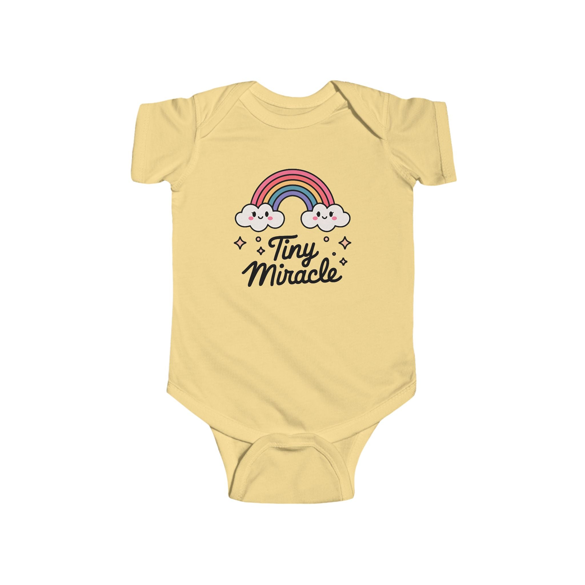 Infant Graphic Onesie - Tiny Miracle | Kids clothes by atgodanddesigns