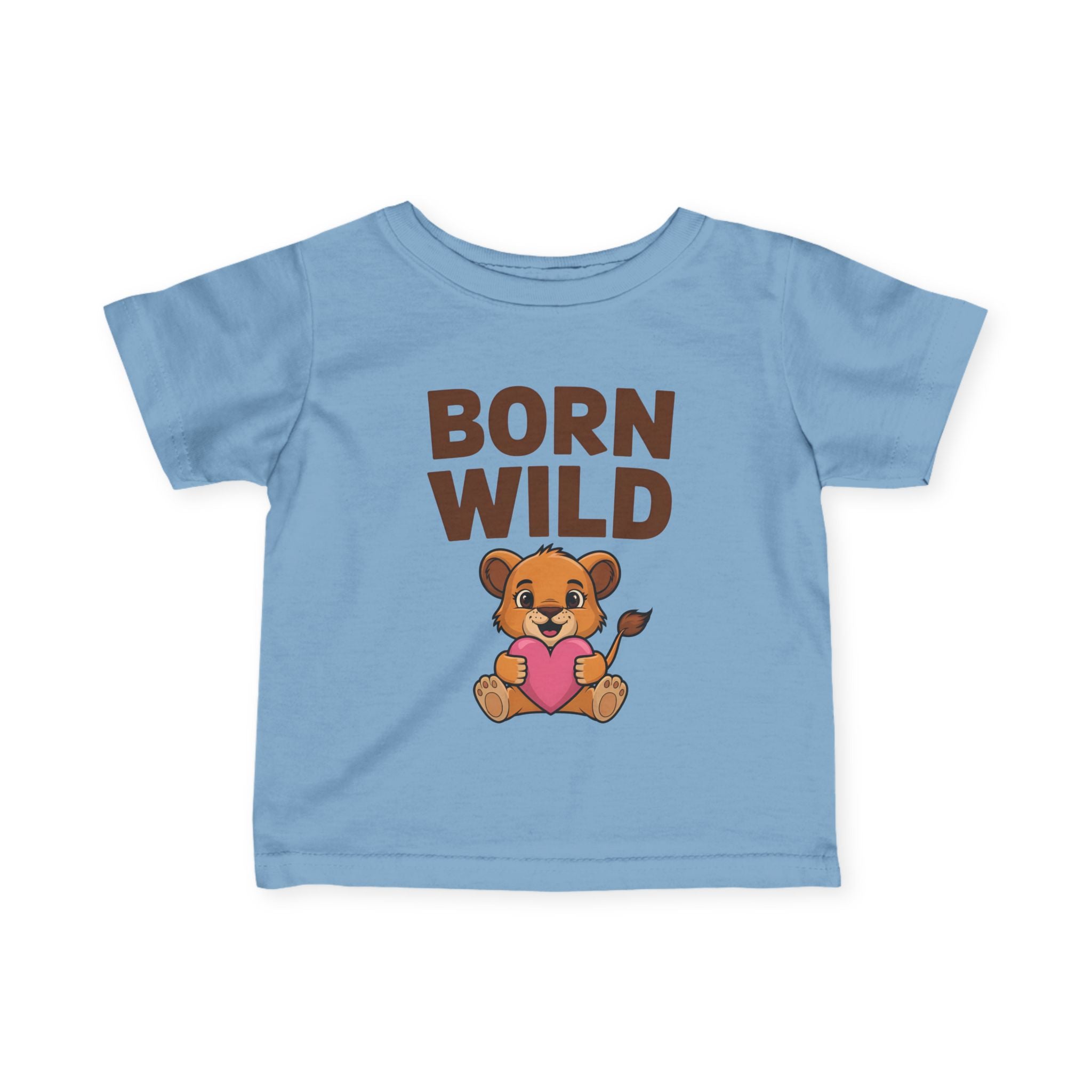 Infant Graphic Tee - Born Wild | Kids clothes by atgodanddesigns