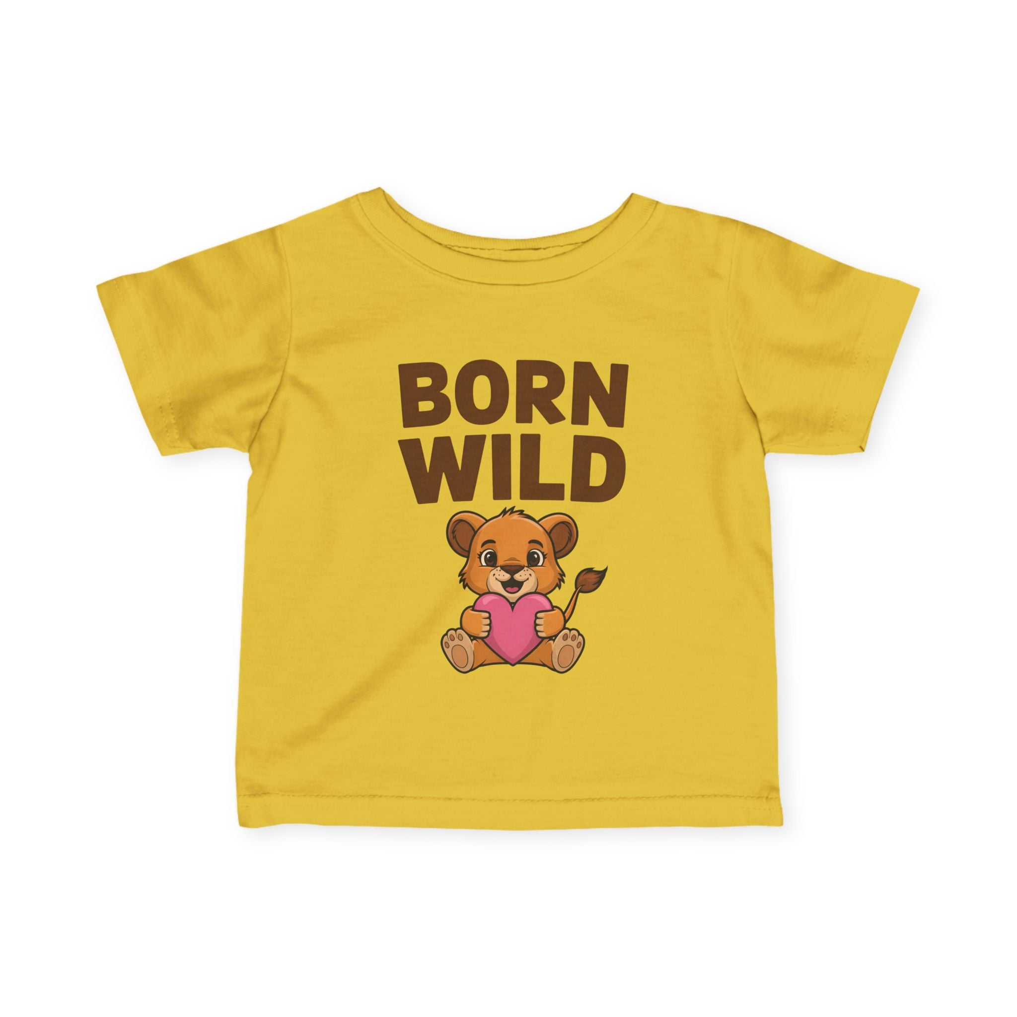 Infant Graphic Tee - Born Wild | Kids clothes by atgodanddesigns