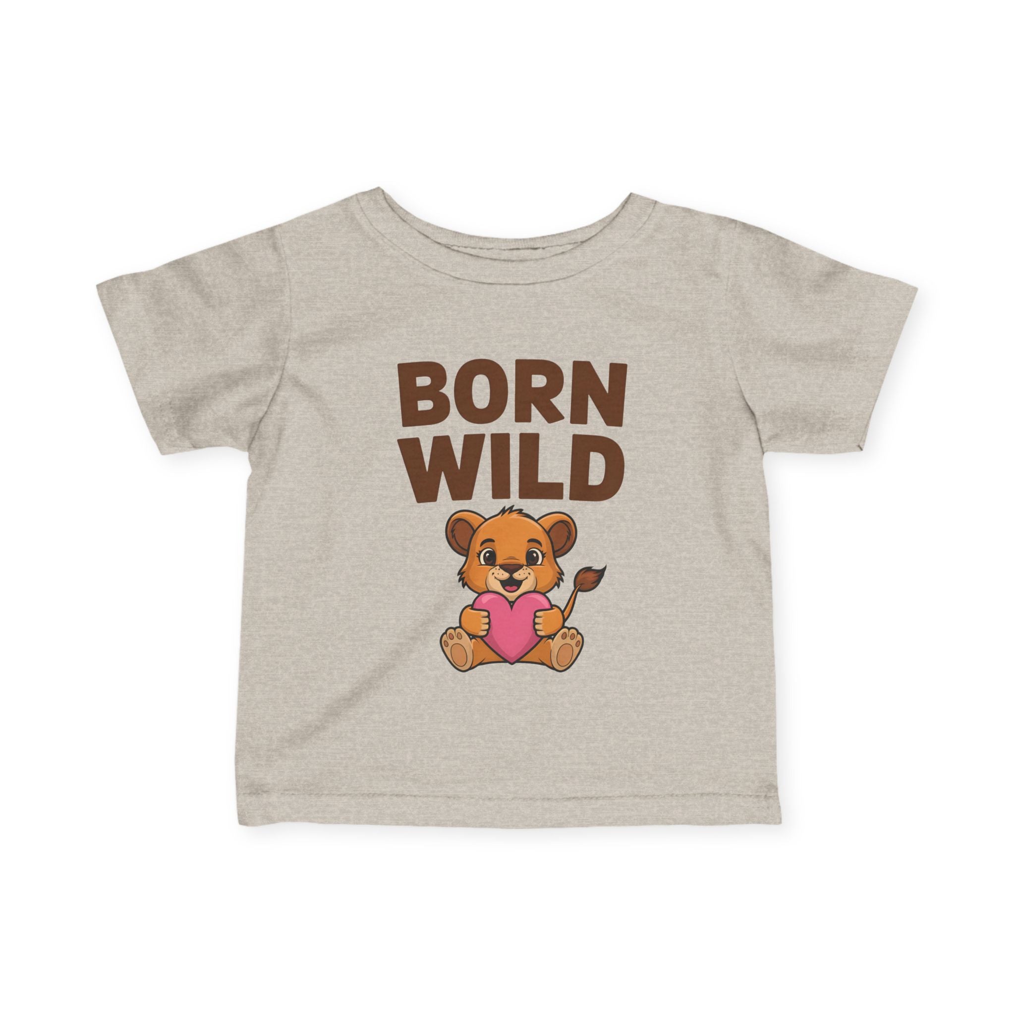 Infant Graphic Tee - Born Wild | Kids clothes by atgodanddesigns