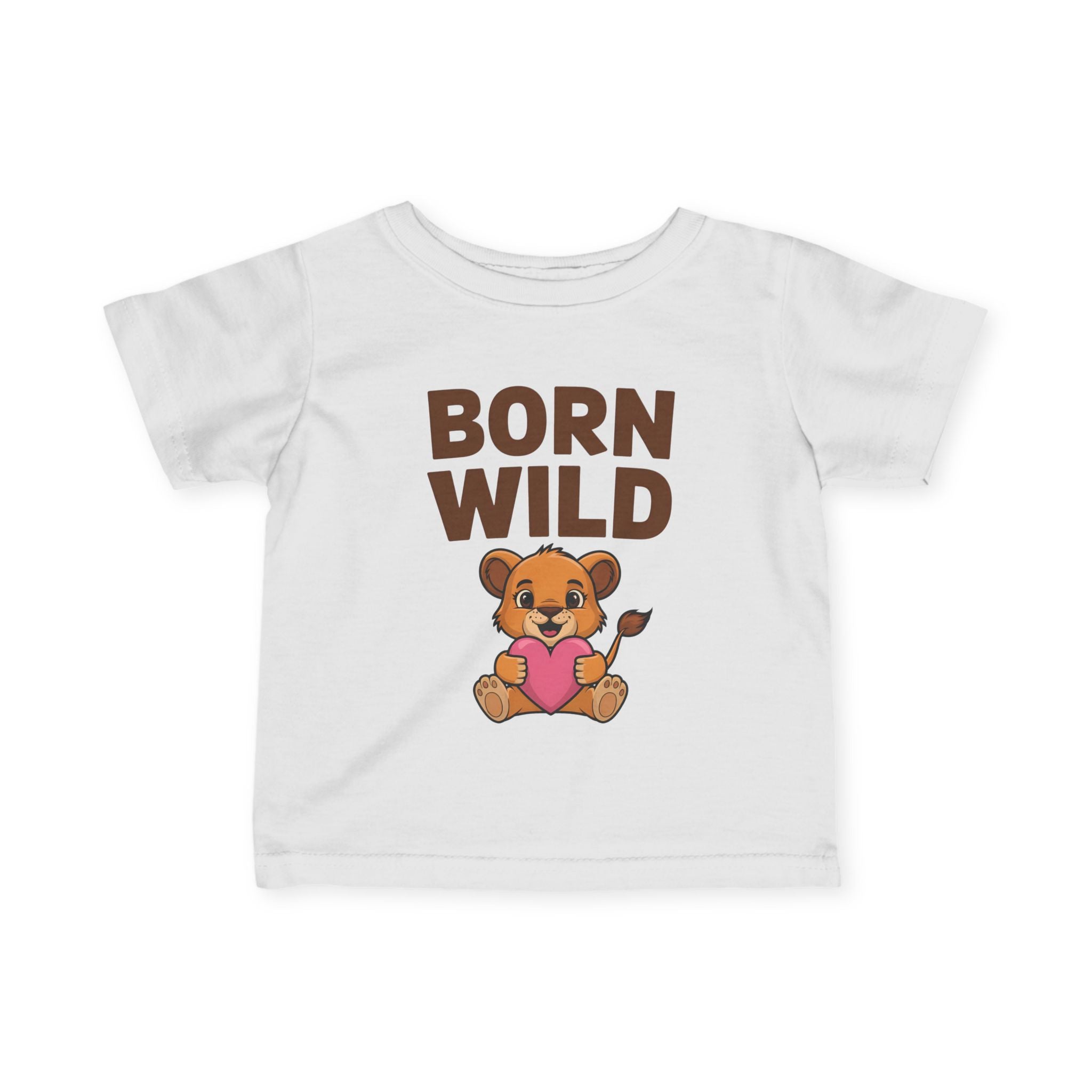 Infant Graphic Tee - Born Wild | Kids clothes by atgodanddesigns