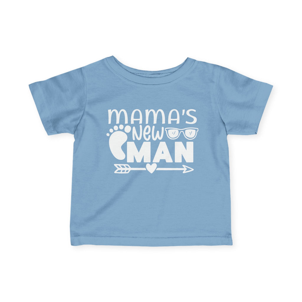 Infant Graphic Tee - Mama's New Man | Kids clothes by atgodanddesigns