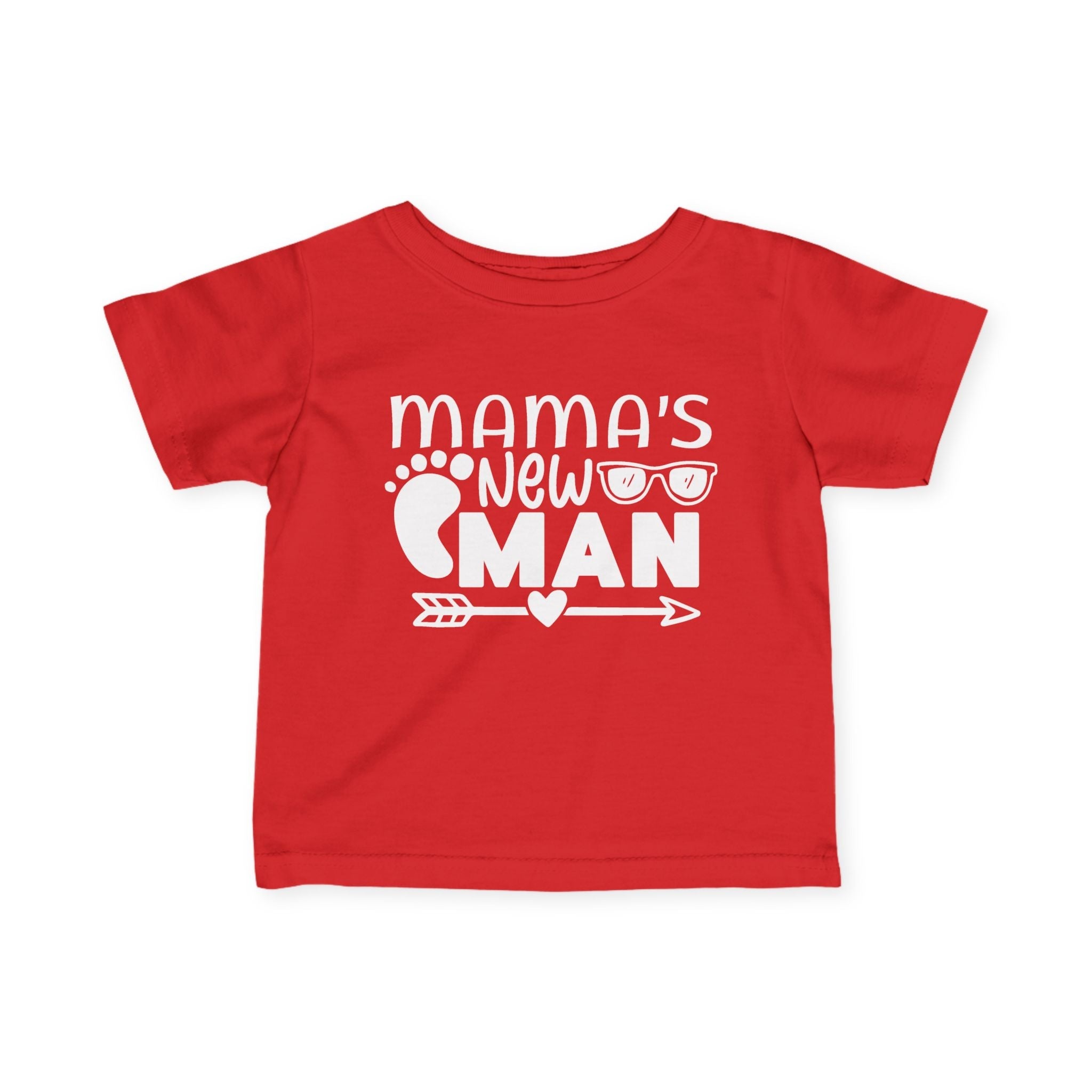 Infant Graphic Tee - Mama's New Man | Kids clothes by atgodanddesigns