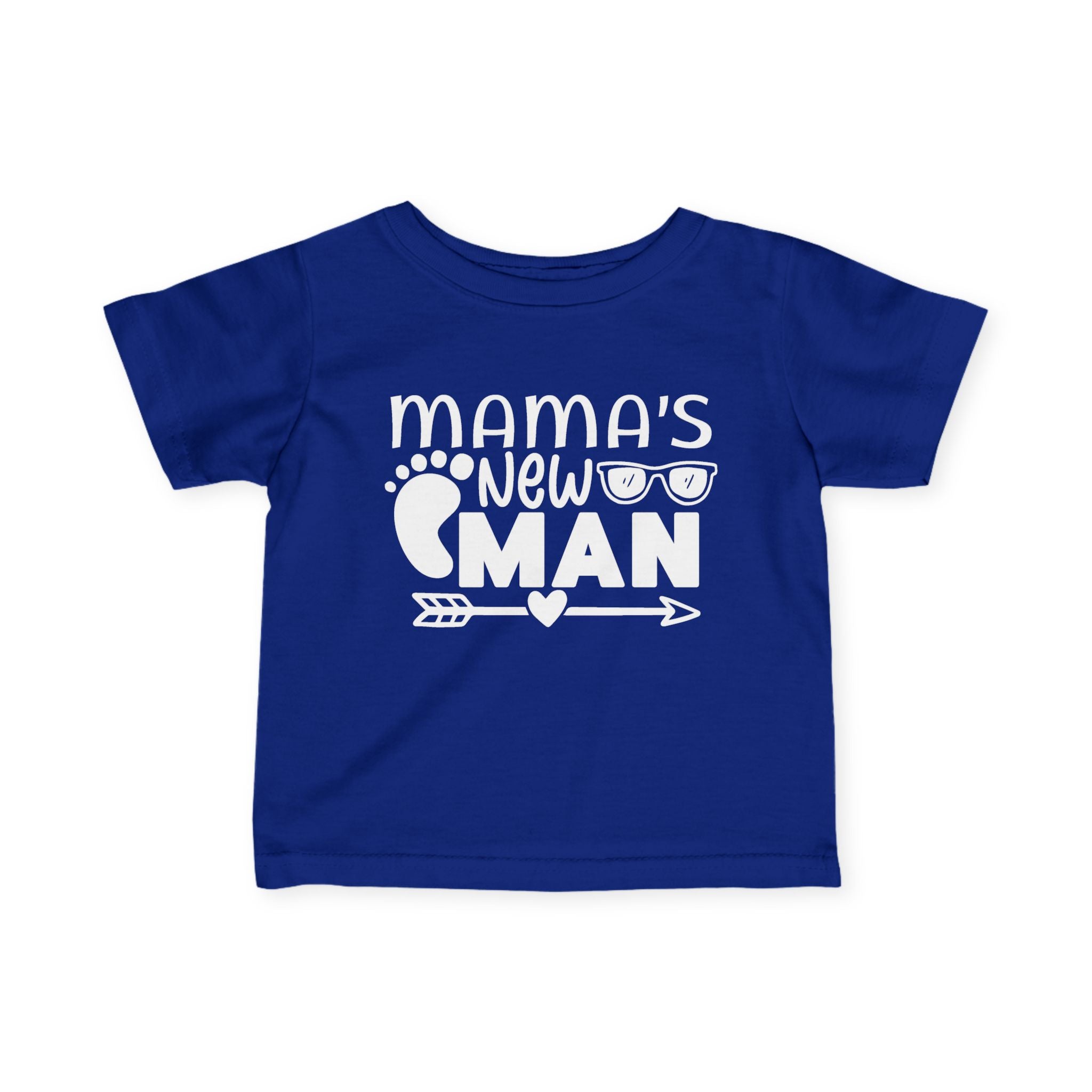 Infant Graphic Tee - Mama's New Man | Kids clothes by atgodanddesigns