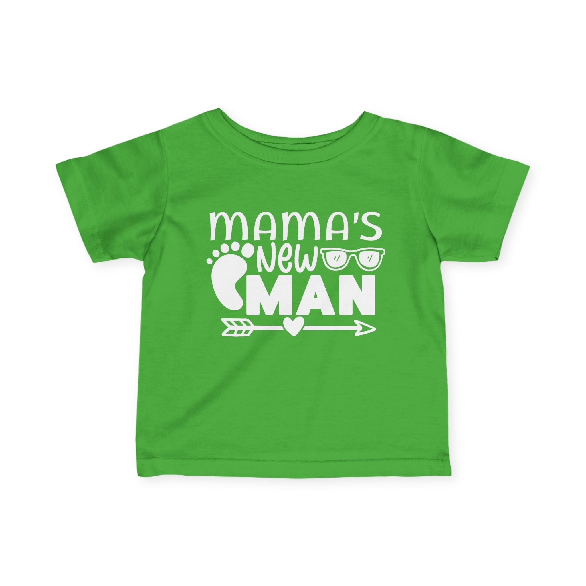 Infant Graphic Tee - Mama's New Man | Kids clothes by atgodanddesigns