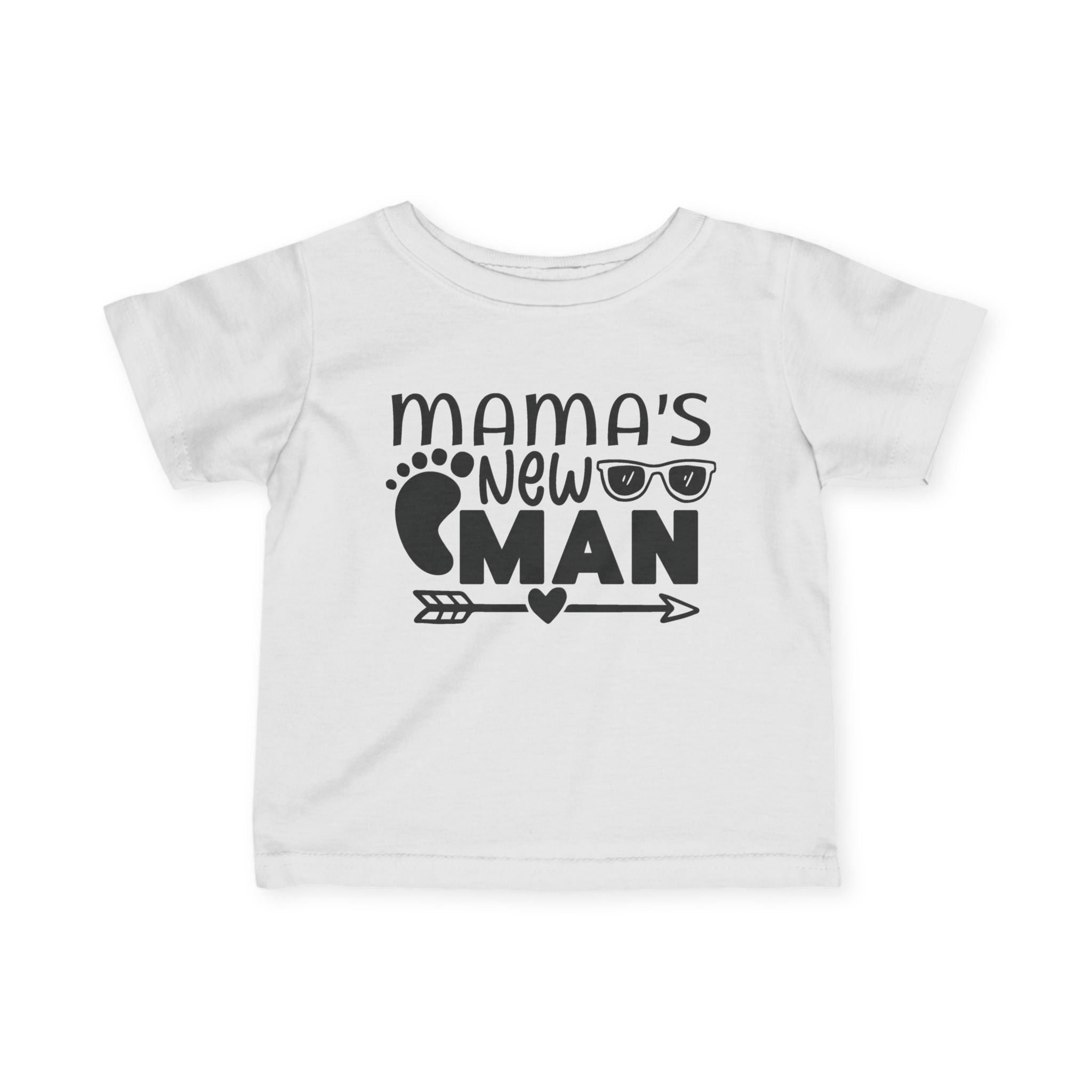 Infant Graphic Tee - Mama's New Man | Kids clothes by atgodanddesigns