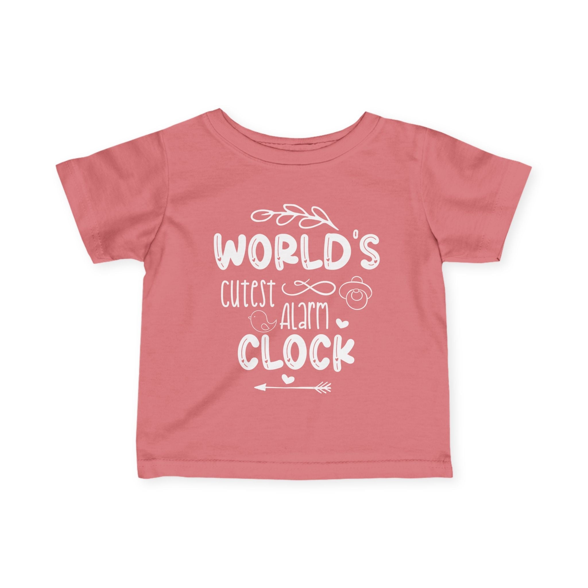 Infant Graphic Tee - World's Cutest Alarm Clock | Kids clothes by atgodanddesigns