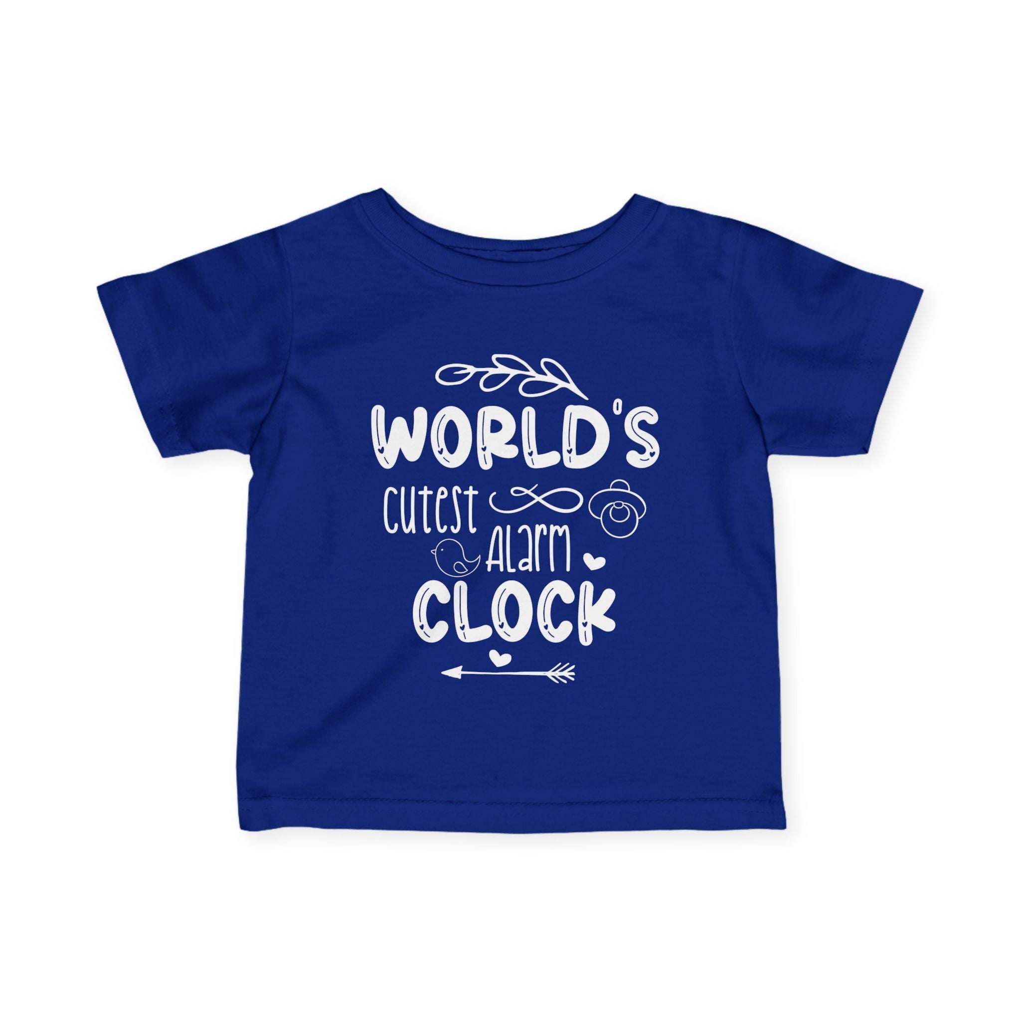 Infant Graphic Tee - World's Cutest Alarm Clock | Kids clothes by atgodanddesigns