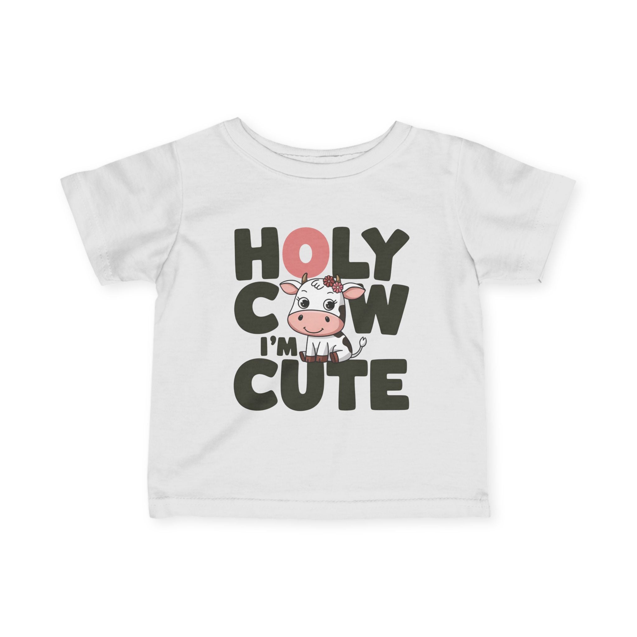 Infant Graphics Tee - Holy Cow I'm Cute | Kids clothes by atgodanddesigns