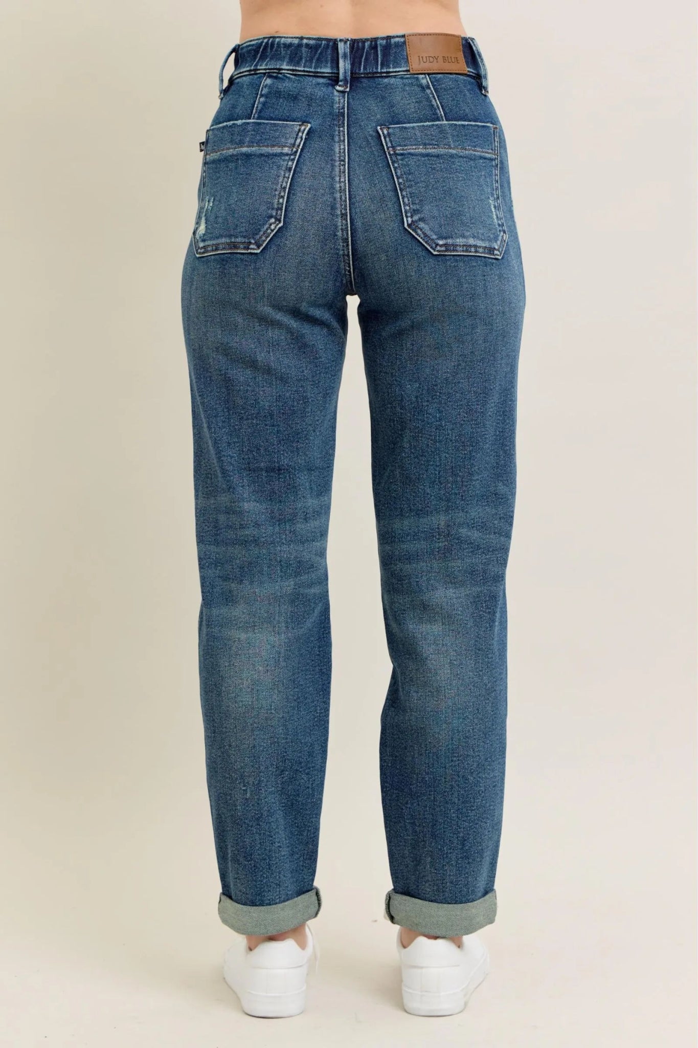Judy Blue Full Size HW Vintage Wash Jeans w/ Drawstring Plus Size | by atgodanddesigns