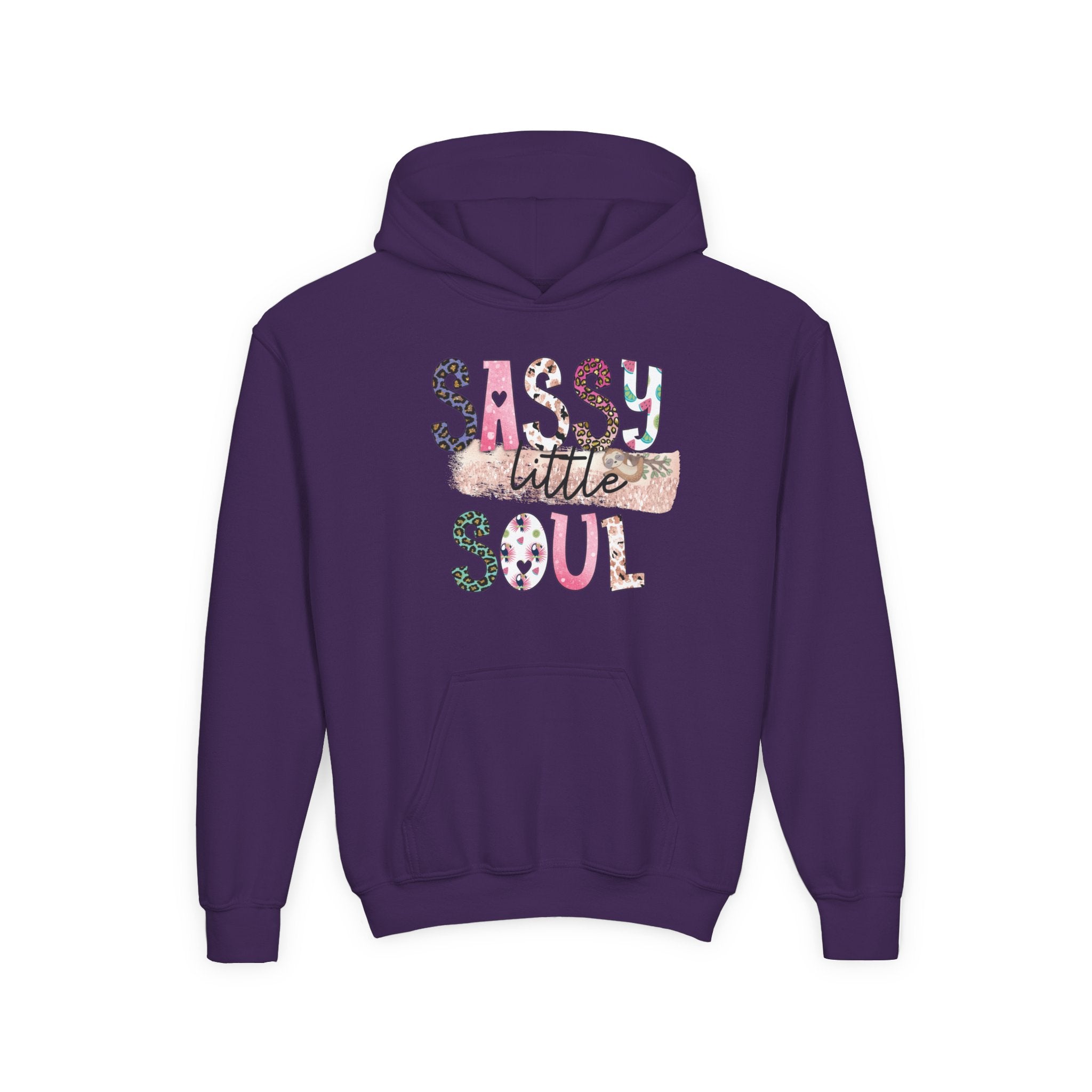 Kids Graphic Hoodie - Sassy Little Soul | Kids clothes by atgodanddesigns