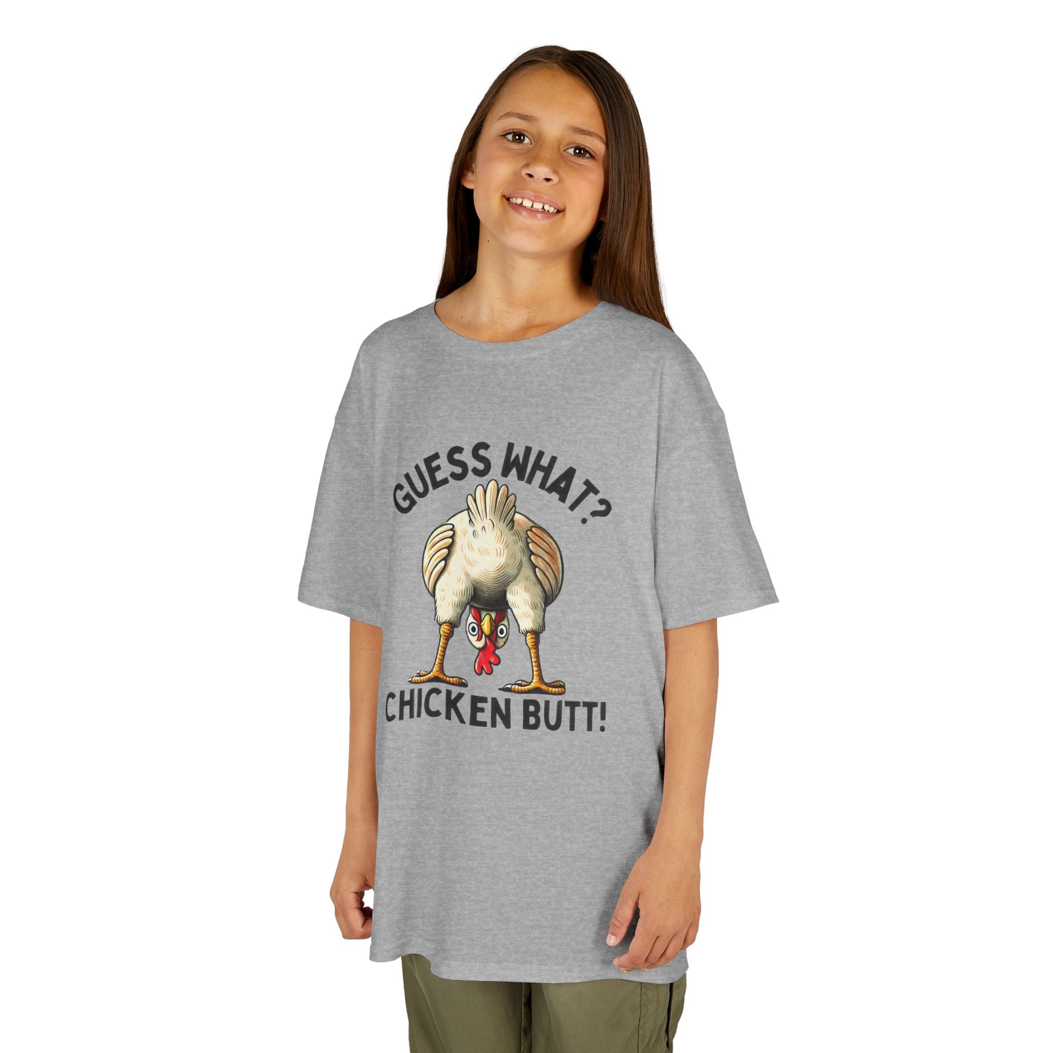 Kids Graphic T-Shirt - Guess What...Chicken Butt | Kids clothes by atgodanddesigns