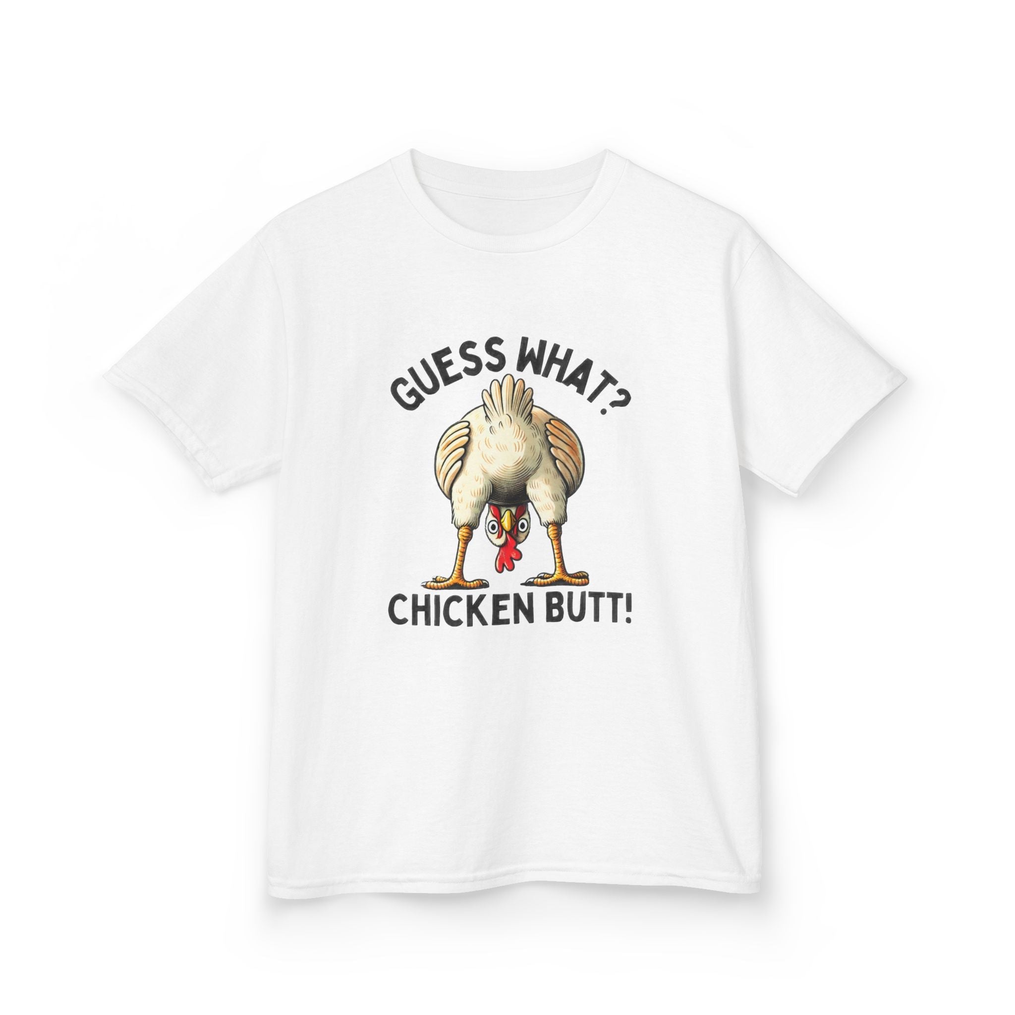 Kids Graphic T-Shirt - Guess What...Chicken Butt | Kids clothes by atgodanddesigns