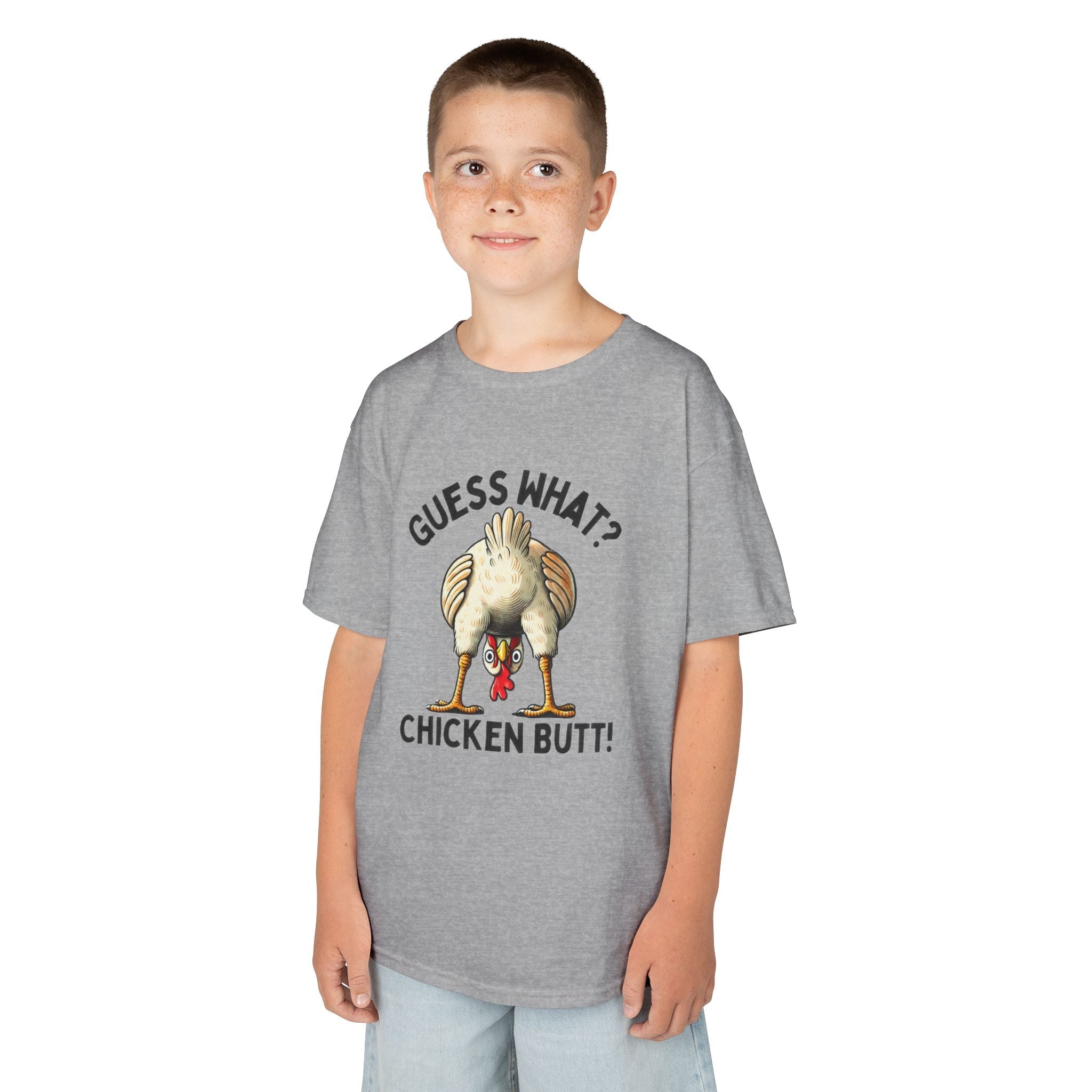 Kids Graphic T-Shirt - Guess What...Chicken Butt | Kids clothes by atgodanddesigns