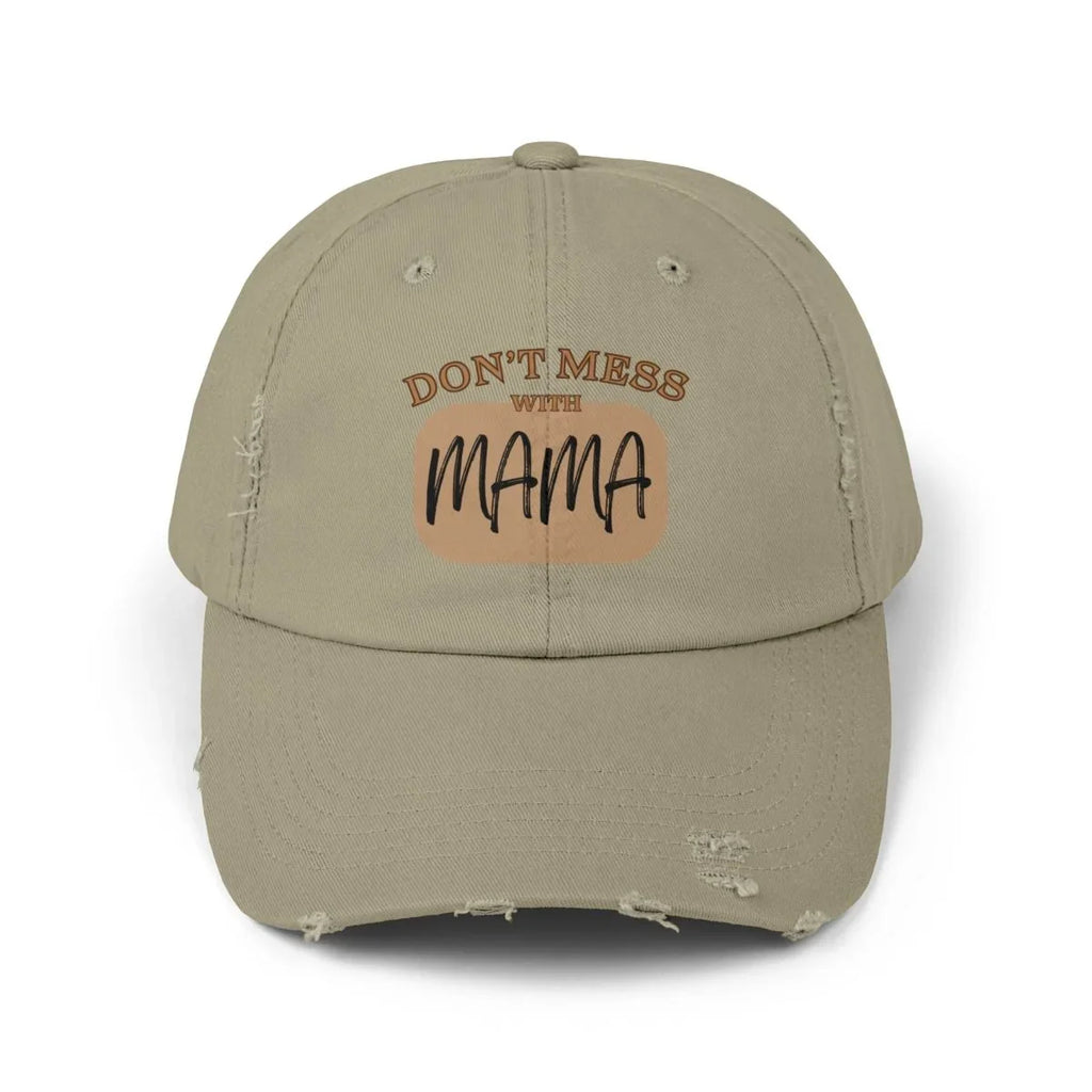 Mama: Adult Distressed Hat | Hats by atgodanddesigns