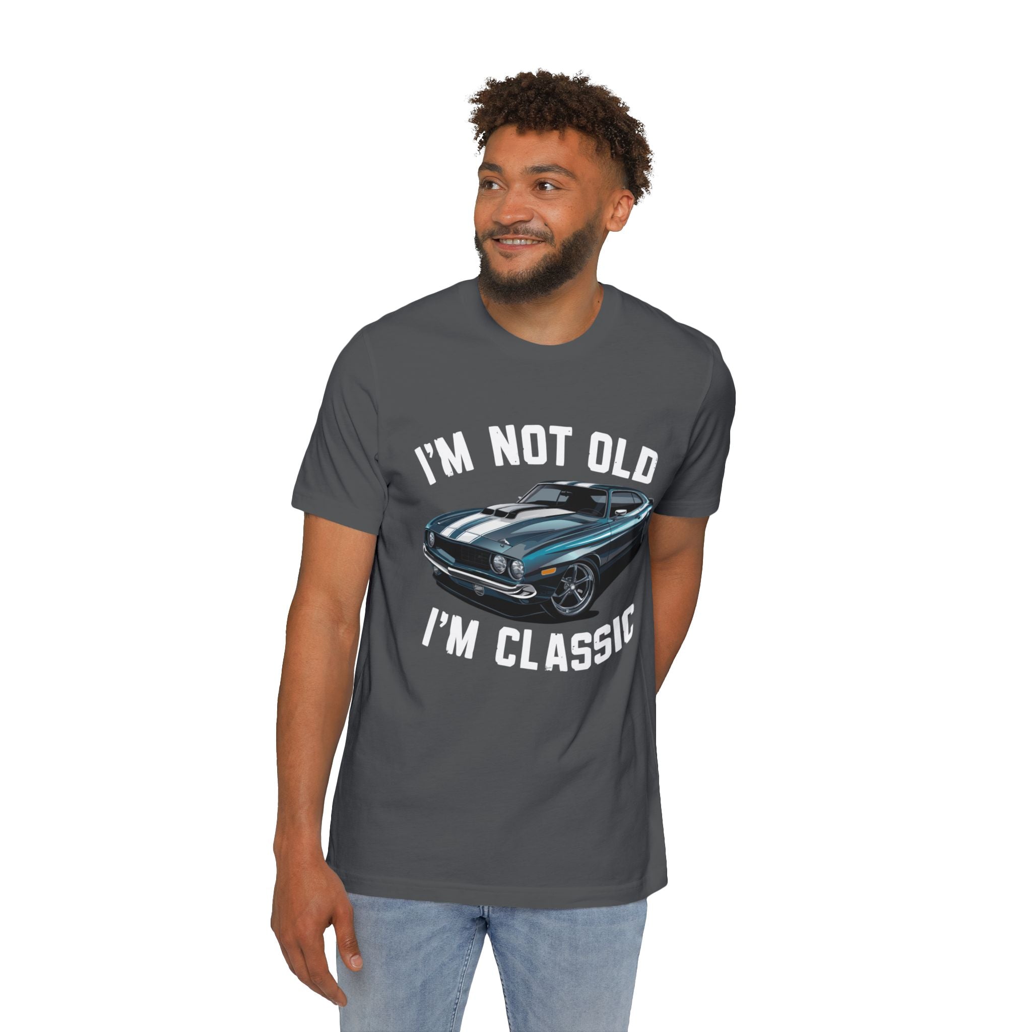 Men's Graphic Bella+Canvas T-Shirt - I'm Not Old I'm A Classic | T-Shirt by atgodanddesigns