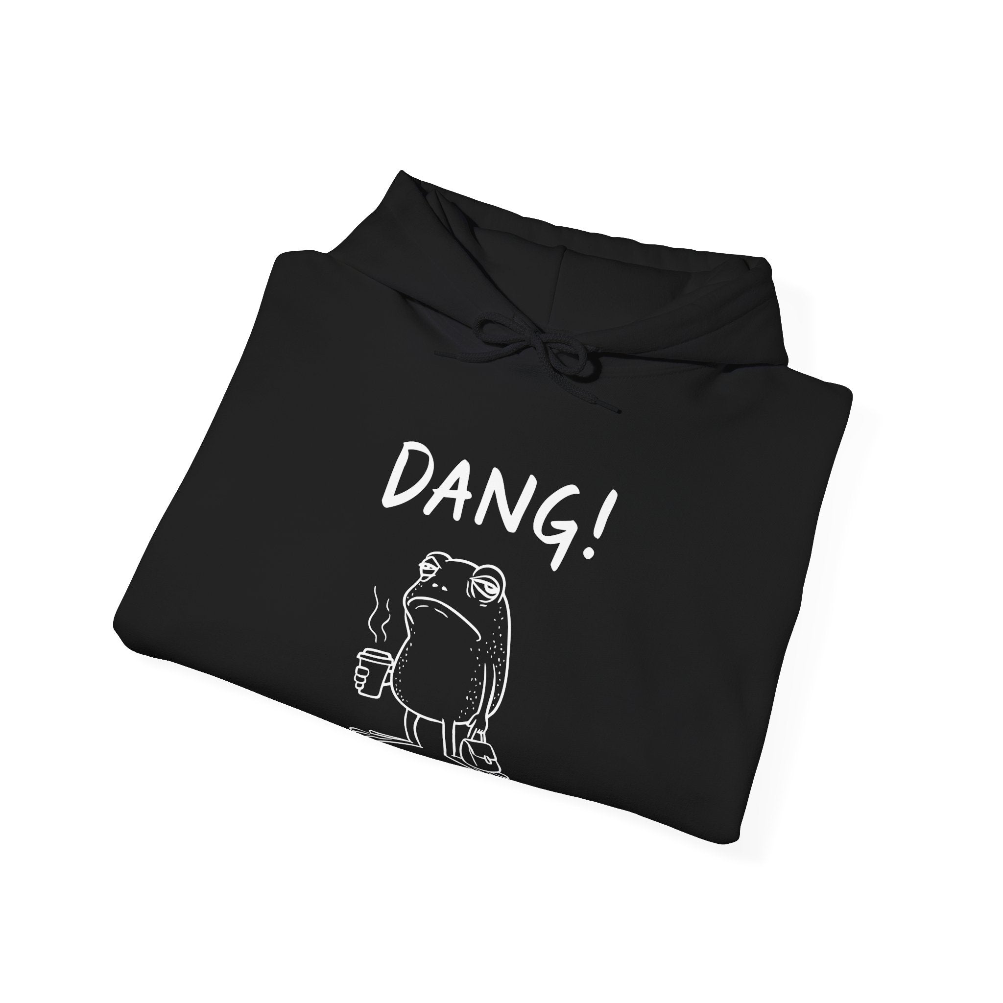 Men's Graphic Hooded Sweatshirt - Dang! Monday Already? | Hoodie by atgodanddesigns