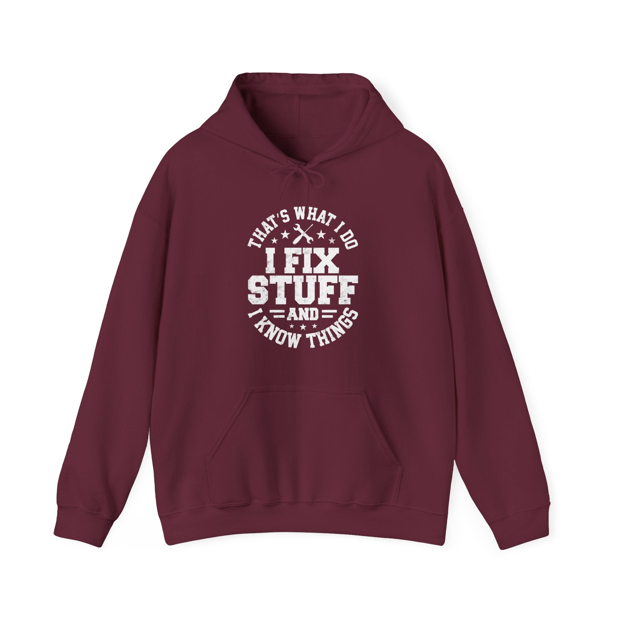 Men's Graphic Hooded Sweatshirt - That's What I Do | Hoodie by atgodanddesigns